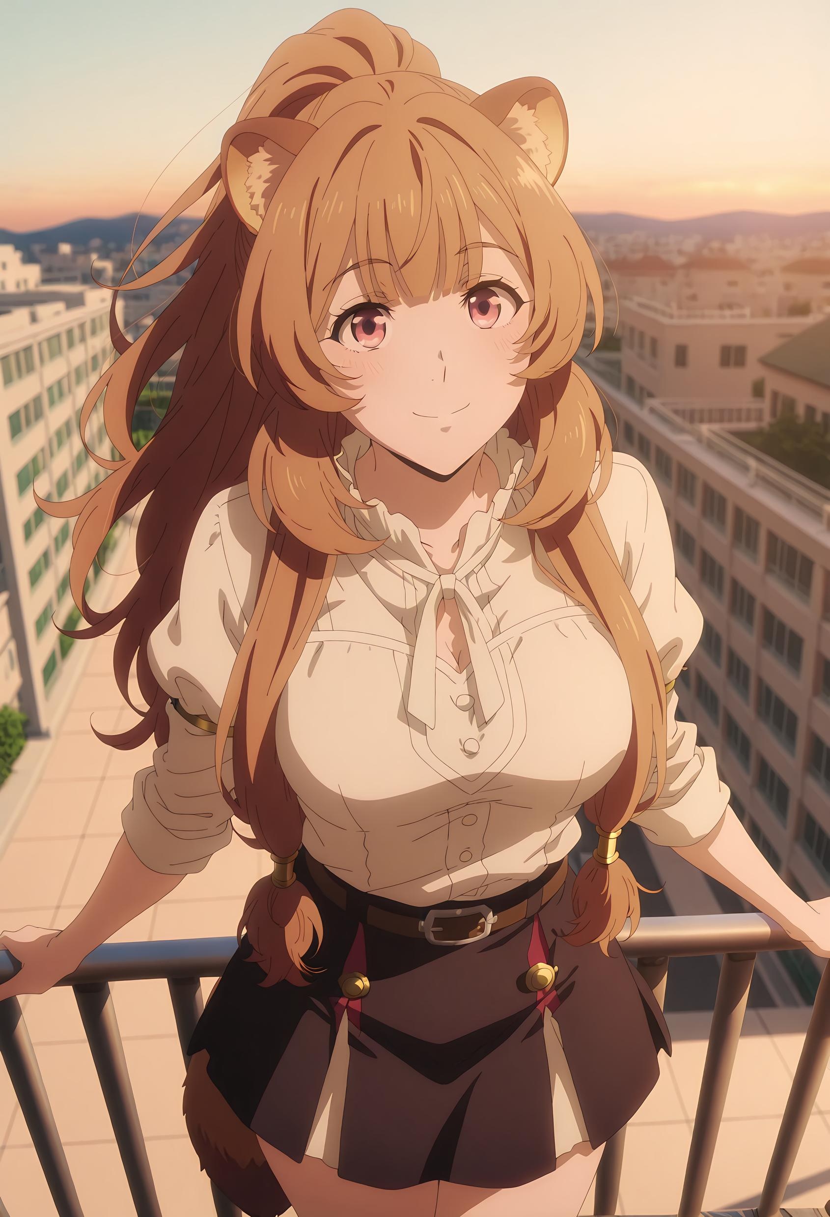 สาวอนิเมะ AI - [2D] ราฟทาเลีย (盾之勇者成名录) สาวทาสหูสัตว์ผมสีน้ำตาล ขายาวเปิดเป้า 189P