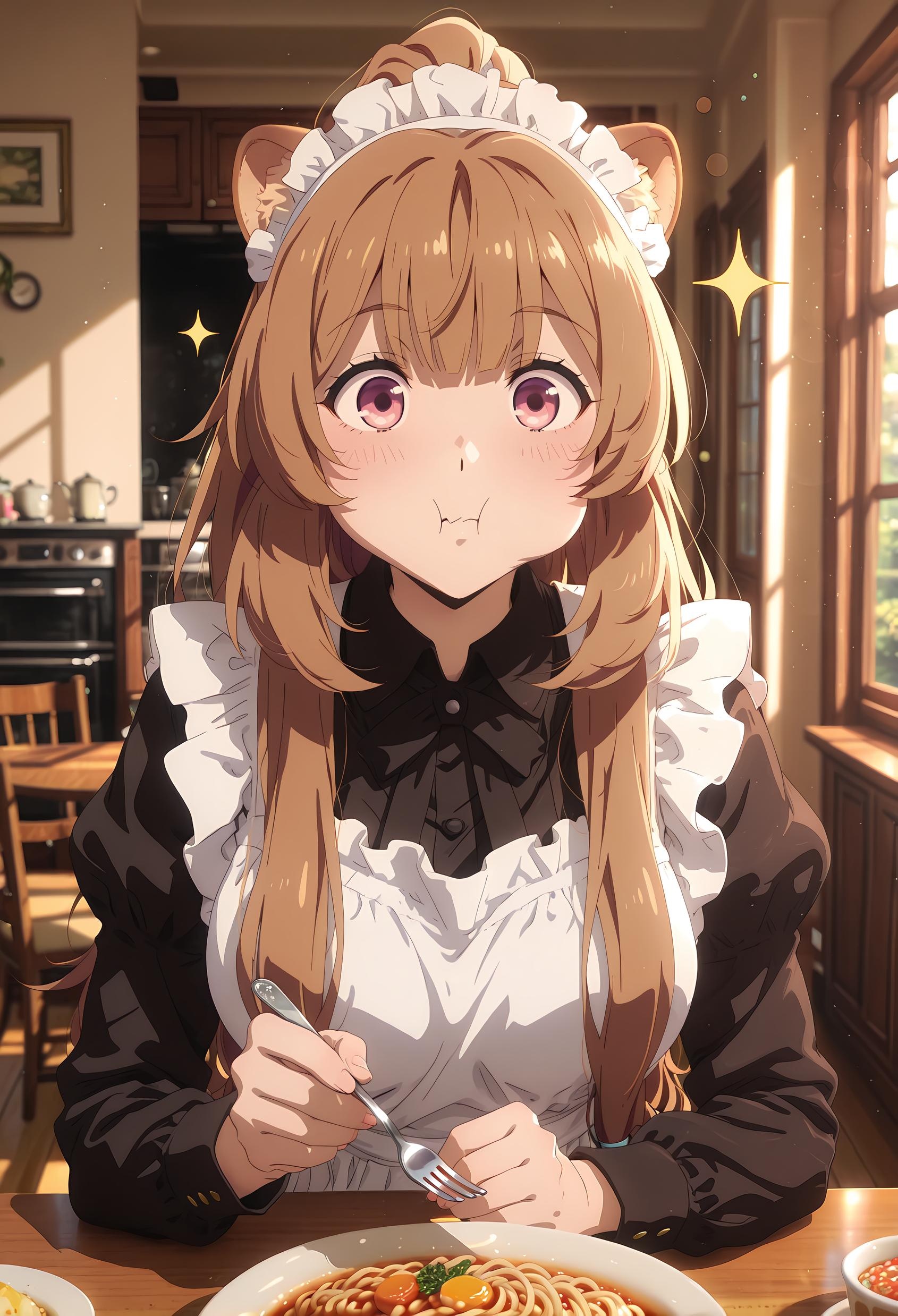 สาวอนิเมะ AI - [2D] ราฟทาเลีย (盾之勇者成名录) สาวทาสหูสัตว์ผมสีน้ำตาล ขายาวเปิดเป้า 189P