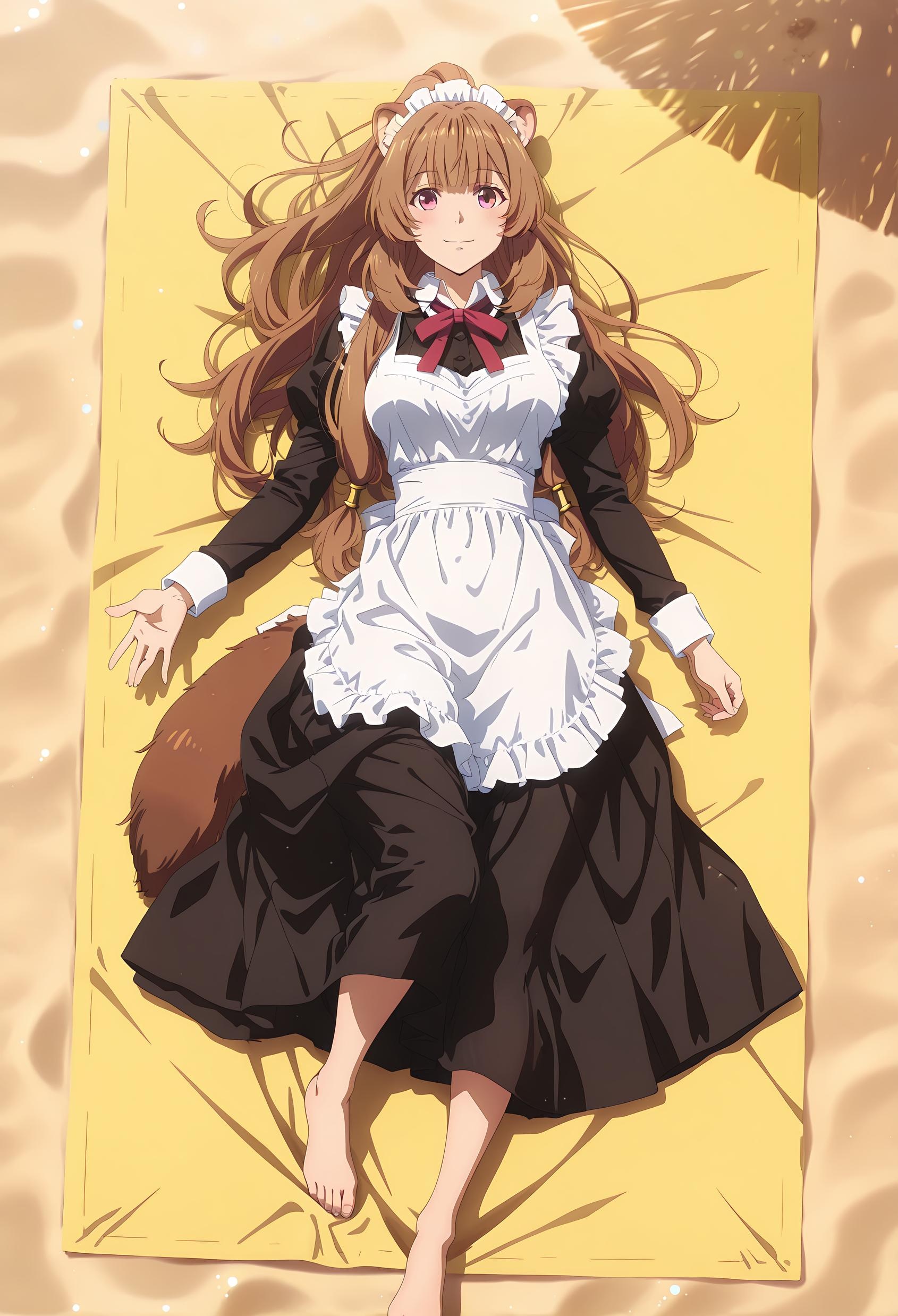 สาวอนิเมะ AI - [2D] ราฟทาเลีย (盾之勇者成名录) สาวทาสหูสัตว์ผมสีน้ำตาล ขายาวเปิดเป้า 189P