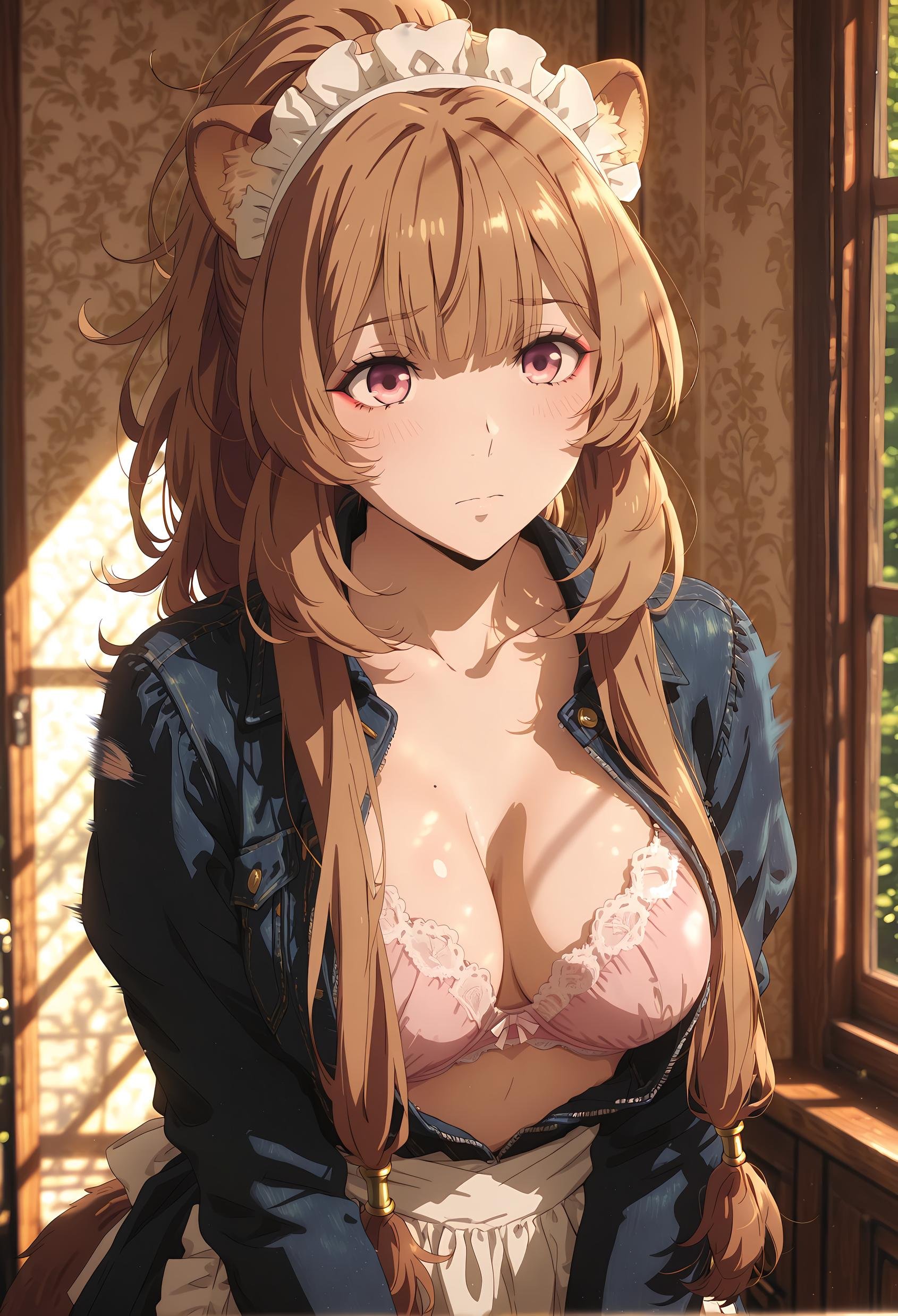 สาวอนิเมะ AI - [2D] ราฟทาเลีย (盾之勇者成名录) สาวทาสหูสัตว์ผมสีน้ำตาล ขายาวเปิดเป้า 189P