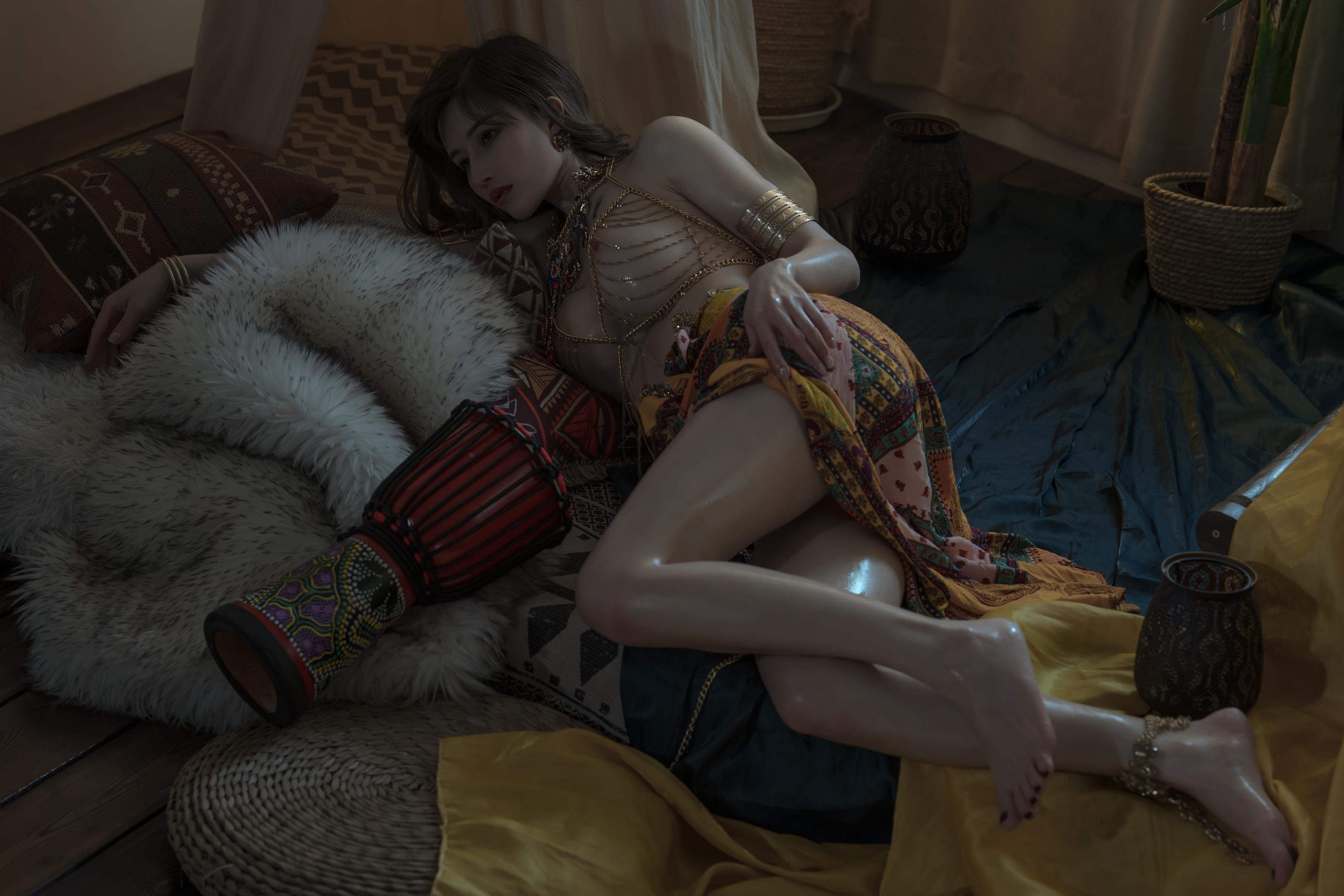鹿八岁 - 神明少女 43P