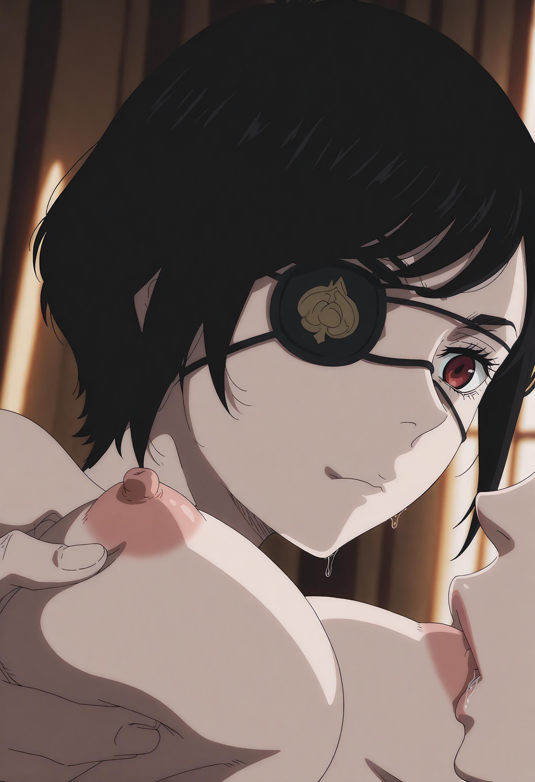 Cô Gái Anime Tạo Ra Bằng AI - [2D] 瓦尼卡·佐格拉提斯: Nữ Hoàng Điên Cuồng Ba Chiều Đen Tối với Tóc Đen, Mắt Đỏ, Khẩu Trang Rách, Ngực Khủng, Tất Đen Mở Đường, Huấn Luyện Tối Ưu 55P