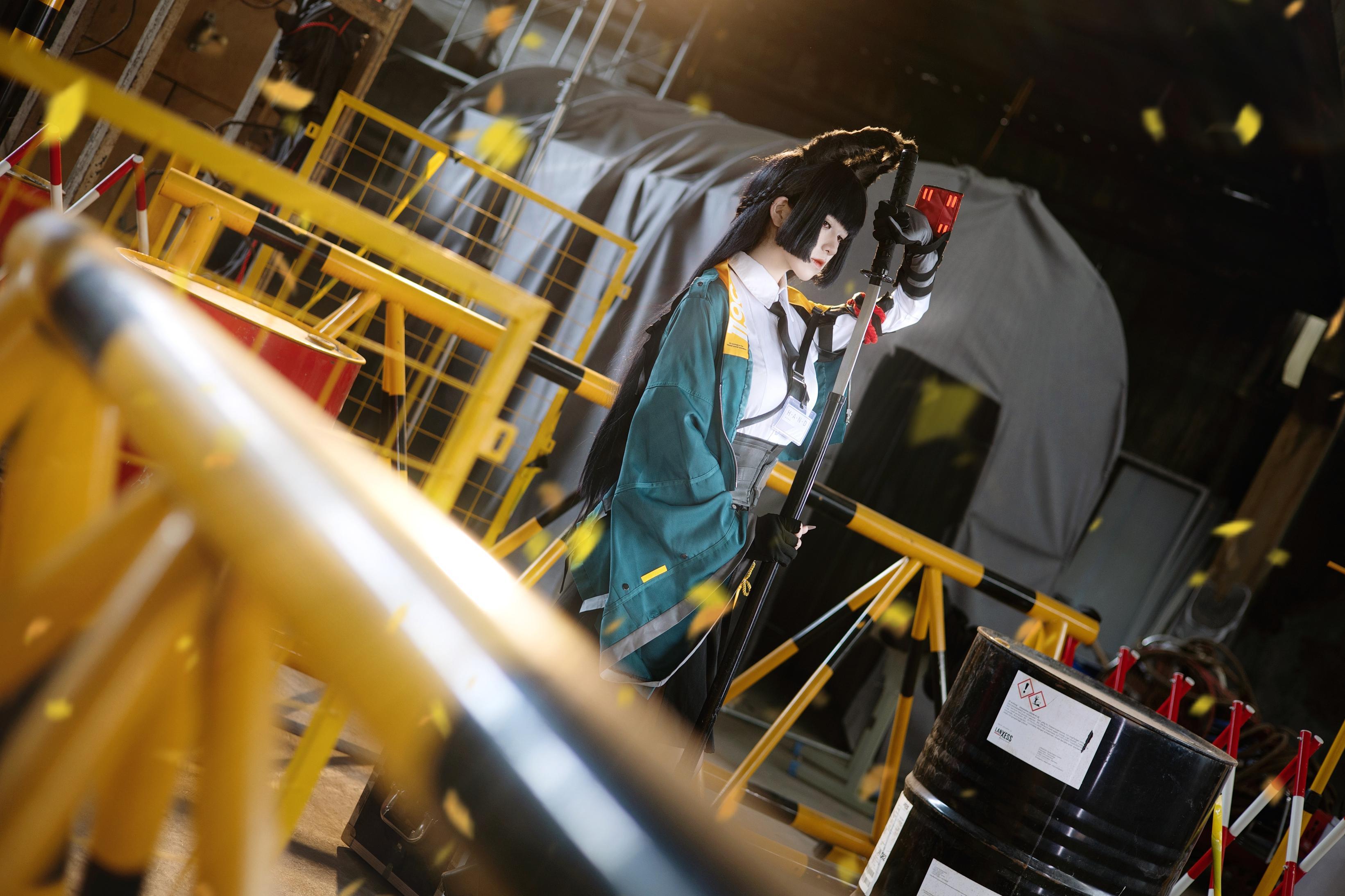 '[cosplay] Song Mộc Phù Tô - cos Sao Kiến Nhã: Thực Tế Tuyệt Đối Khu Không Ảo Sát Hồ Nương Tóc Đen Tai Hồ Rách Kimono Ngực Khủng Tất Đen Mở Đường Cực Kỳ Quyến Rũ Không Chỉnh Sửa 30P'