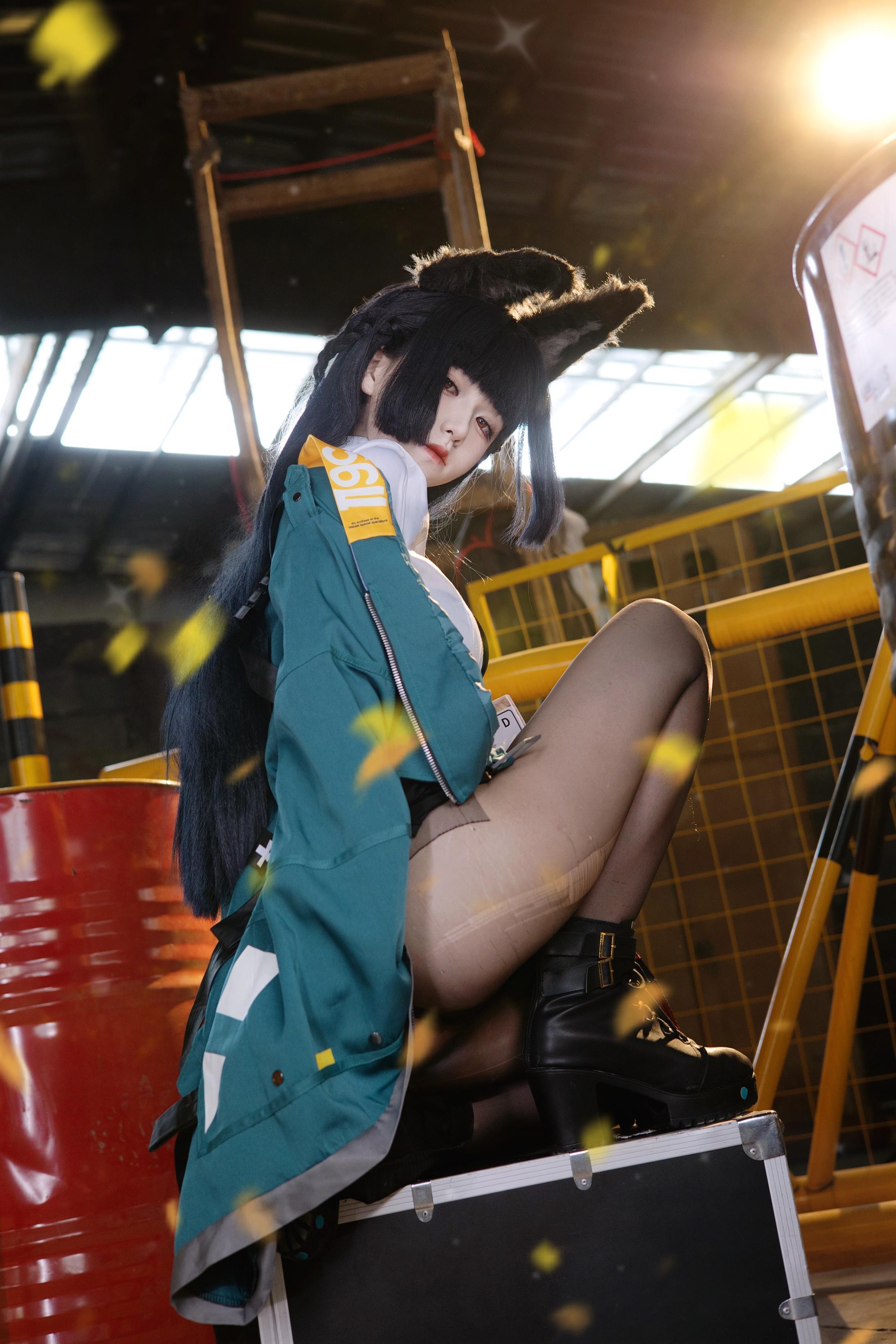 '[cosplay] Song Mộc Phù Tô - cos Sao Kiến Nhã: Thực Tế Tuyệt Đối Khu Không Ảo Sát Hồ Nương Tóc Đen Tai Hồ Rách Kimono Ngực Khủng Tất Đen Mở Đường Cực Kỳ Quyến Rũ Không Chỉnh Sửa 30P'