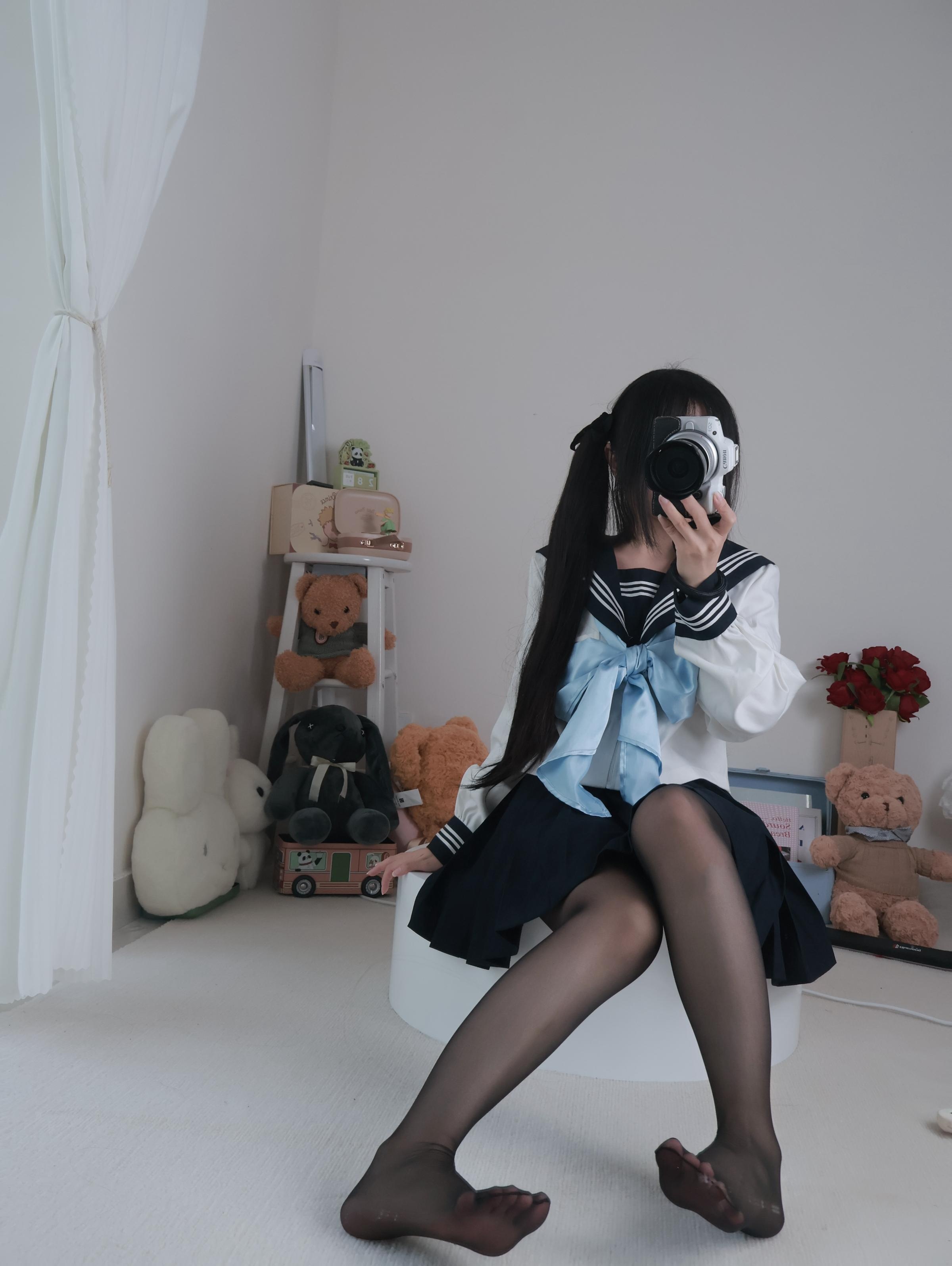 Little Lamb Omelette - Black Stocking Sailor + Black Chinese Lady 20P2V