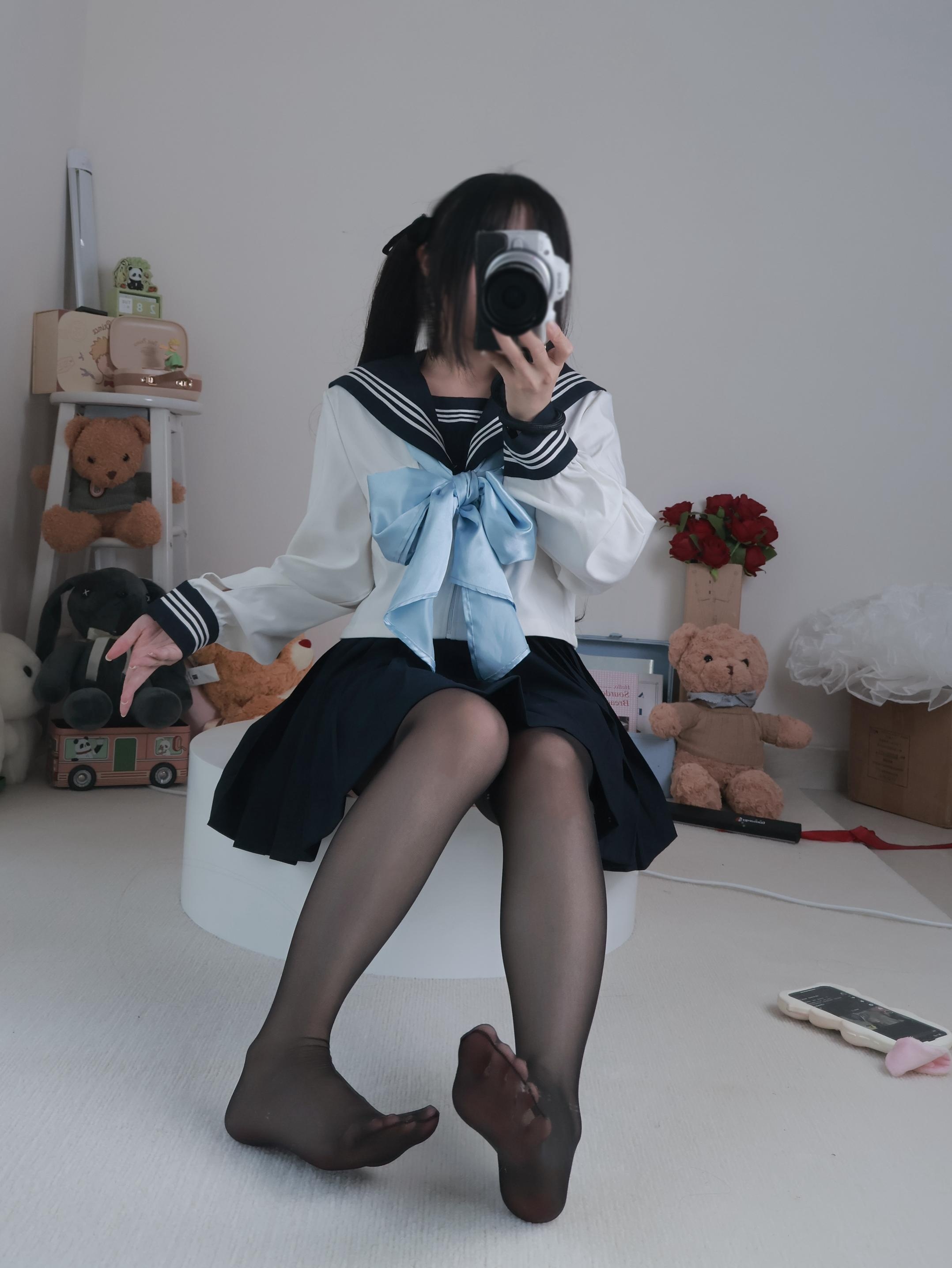 Little Lamb Omelette - Black Stocking Sailor + Black Chinese Lady 20P2V