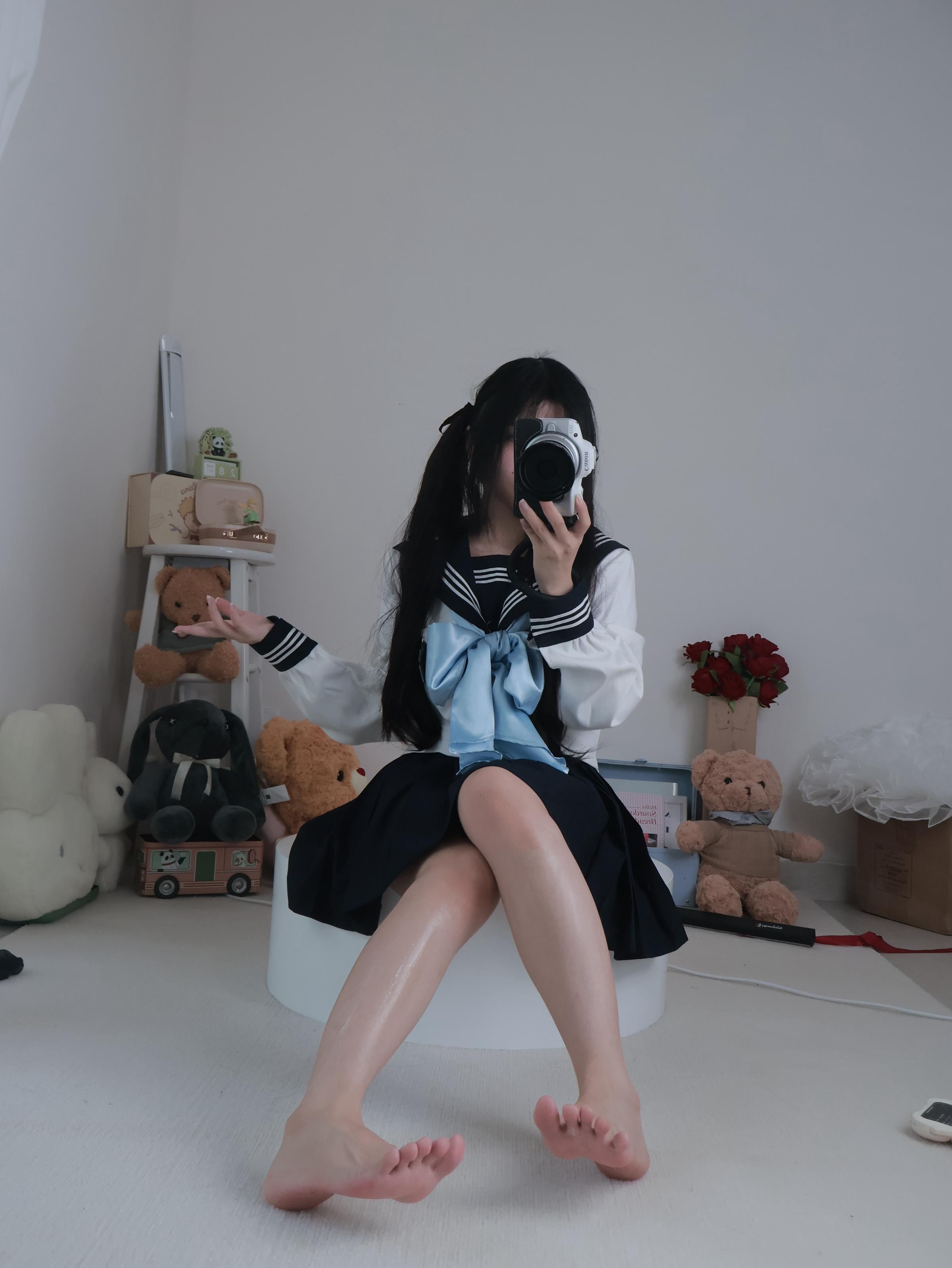 Little Lamb Omelette - Black Stocking Sailor + Black Chinese Lady 20P2V
