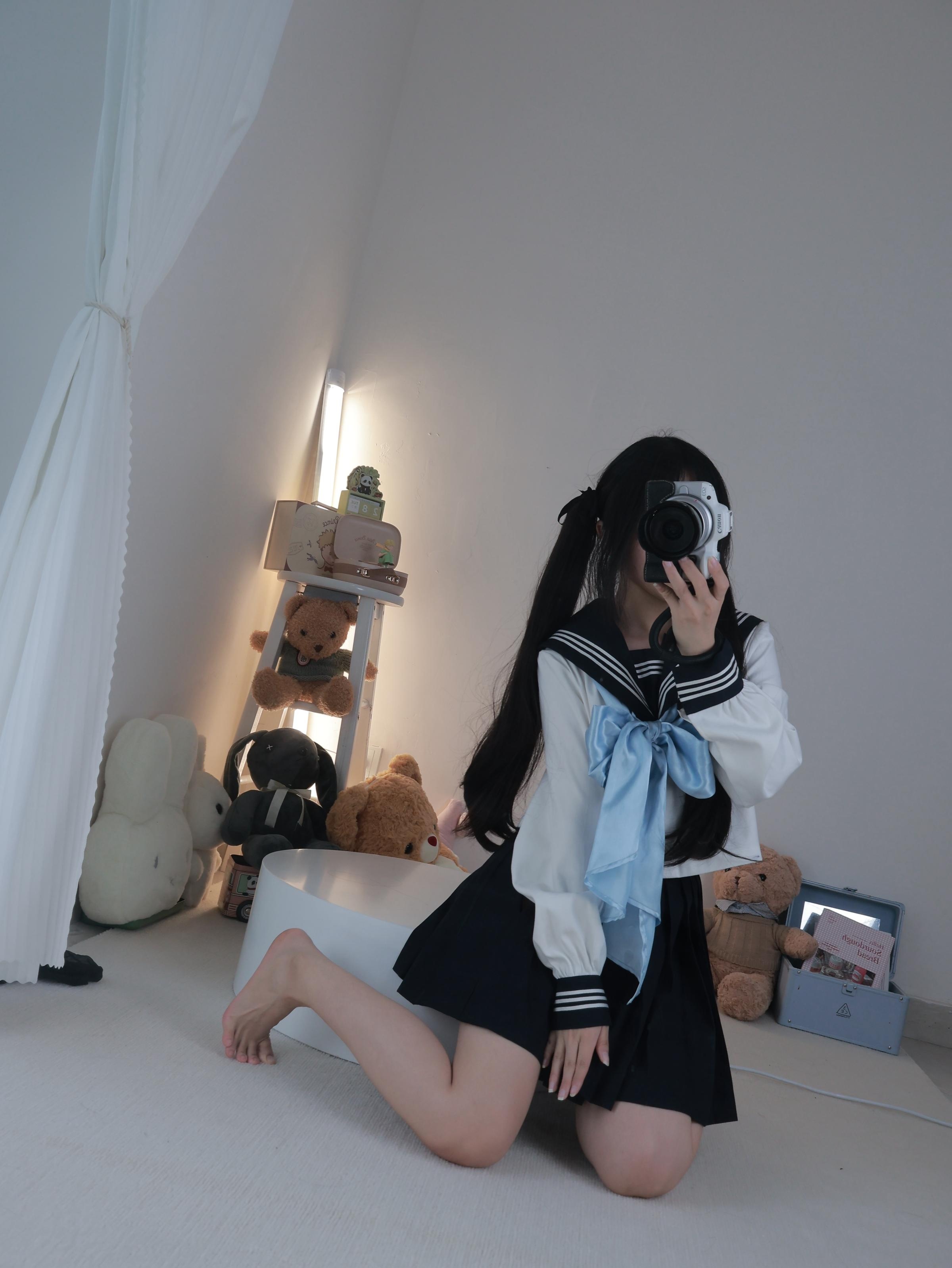 Little Lamb Omelette - Black Stocking Sailor + Black Chinese Lady 20P2V