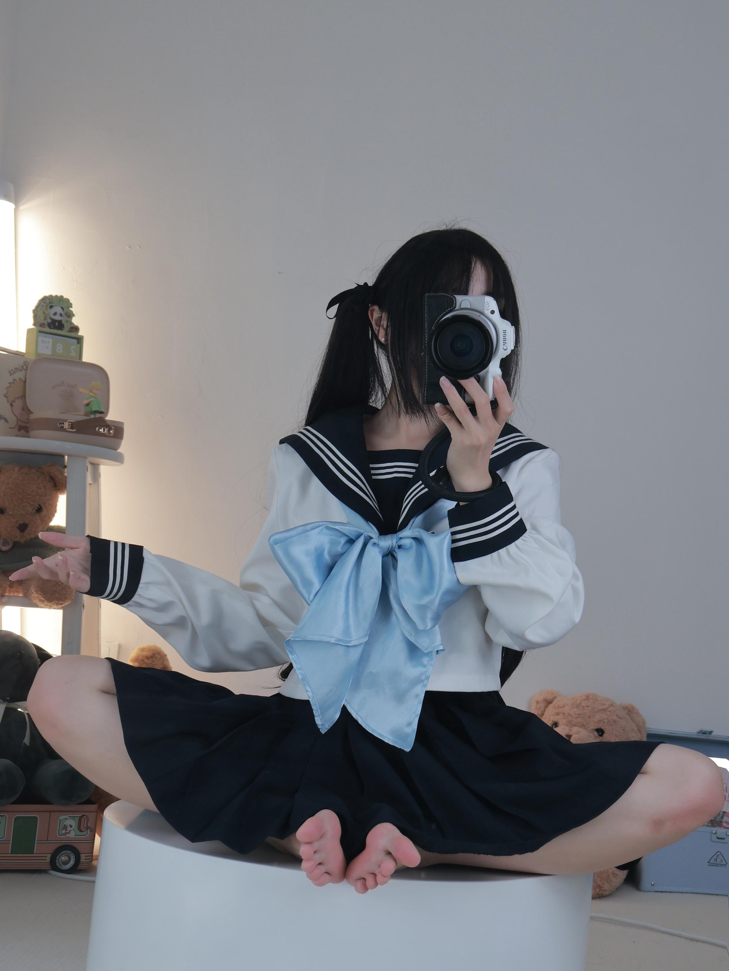 Little Lamb Omelette - Black Stocking Sailor + Black Chinese Lady 20P2V