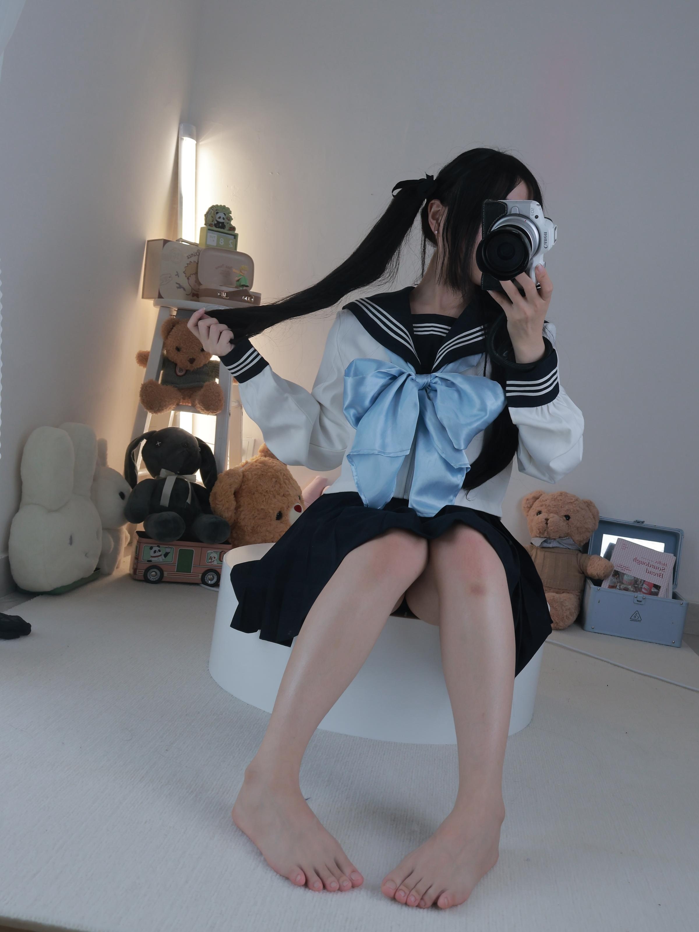 Little Lamb Omelette - Black Stocking Sailor + Black Chinese Lady 20P2V