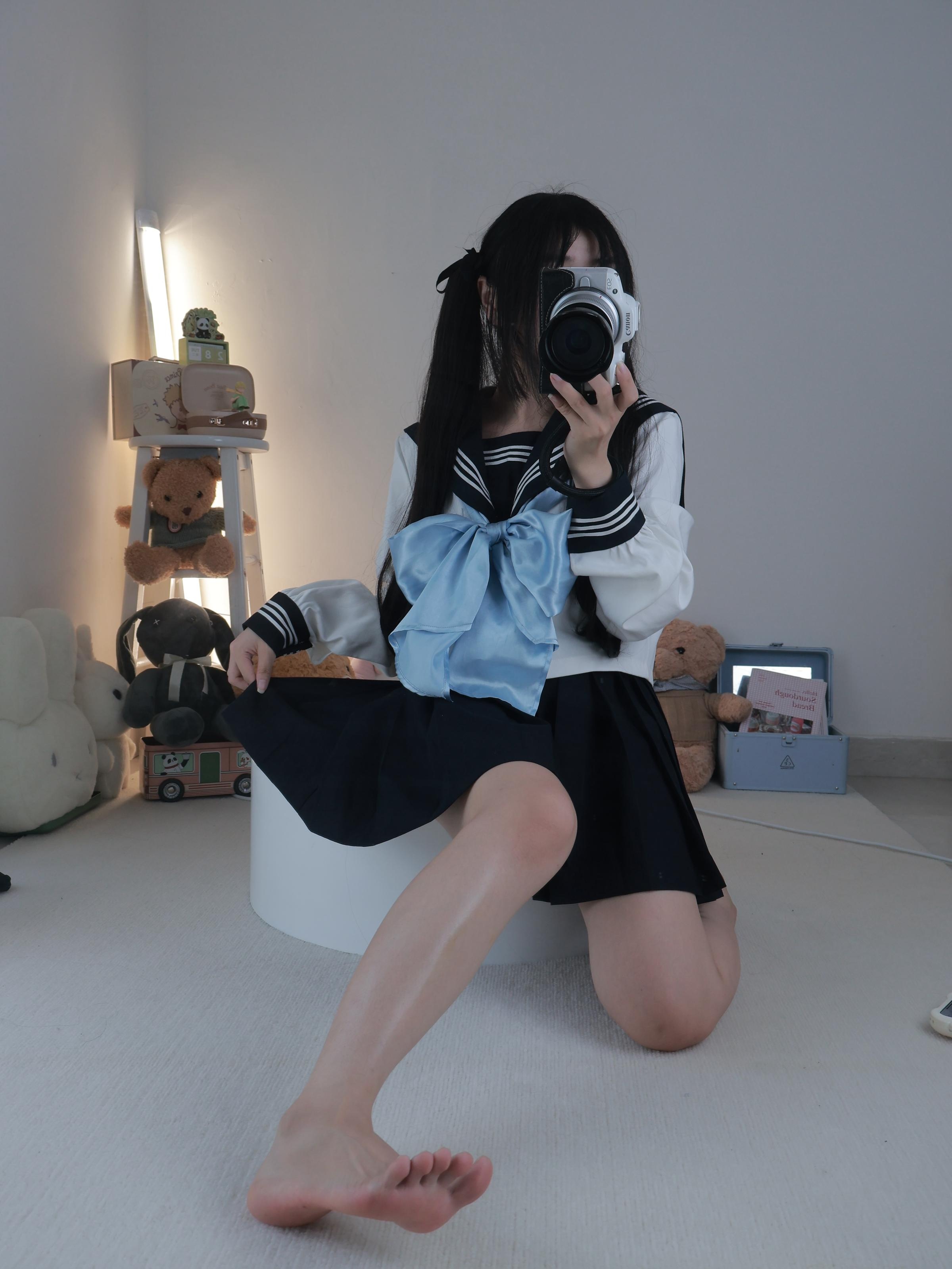 Little Lamb Omelette - Black Stocking Sailor + Black Chinese Lady 20P2V