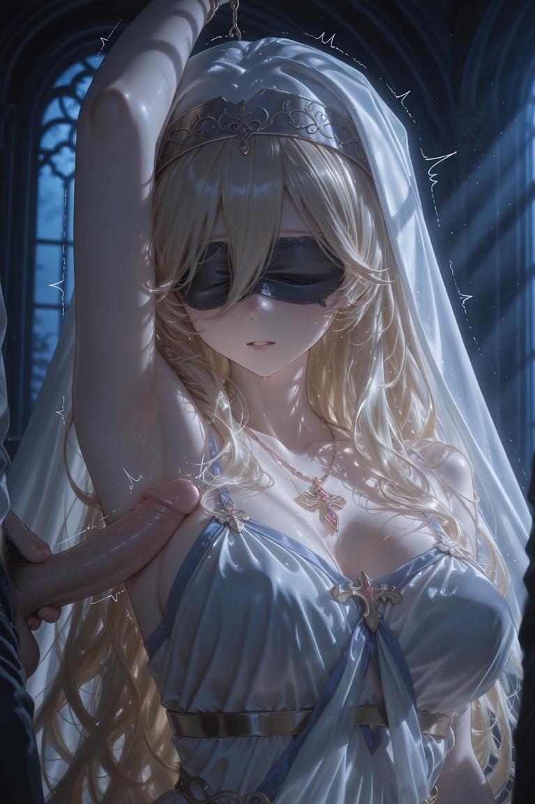 AI Porn - Celistria แม่ชีผมทอง AI adult 265P