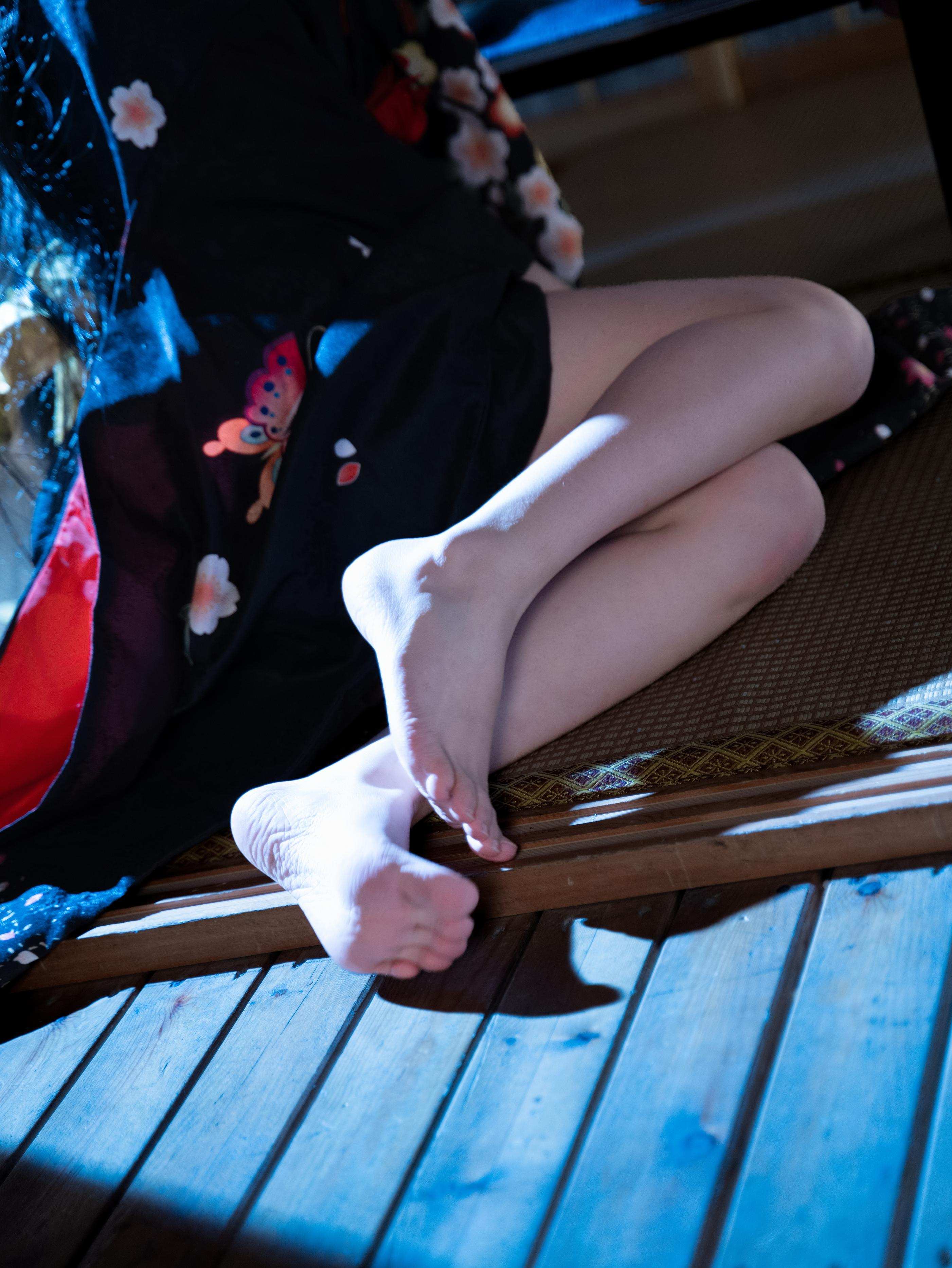 costume play] 清水凪 - [リアル] コスプレ 蓮華：白髪獣耳猫娘お姉さん 巨乳黒スト開脚濡れ透視 62P
