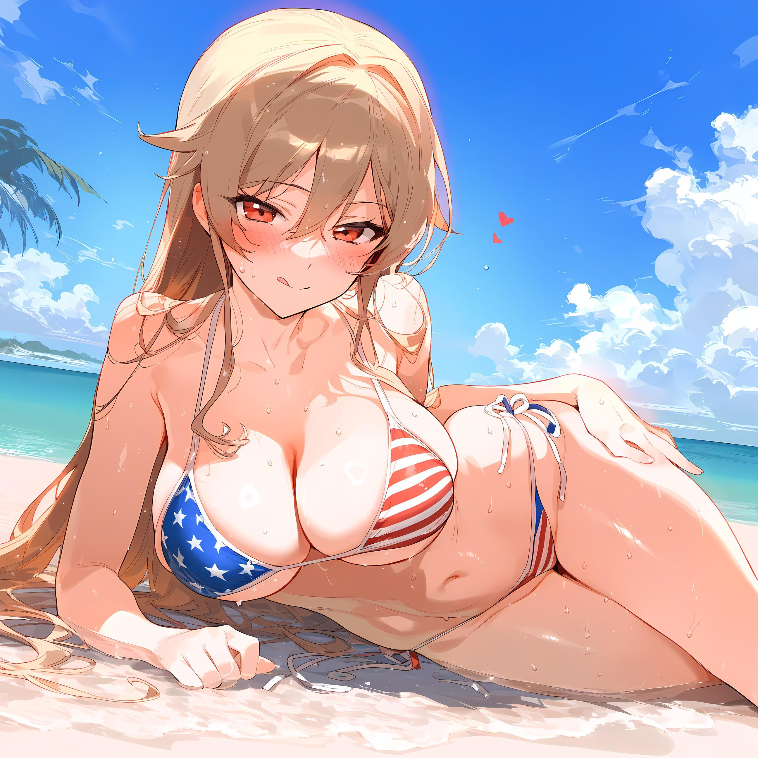 AI生成アニメ少女 - Furen：粉色の長髪、巨乳、多キャラクター 学生、ナース、メイド、ウサギ、体操服、レザー、透明な裸エプロン、開脚誘惑 75P