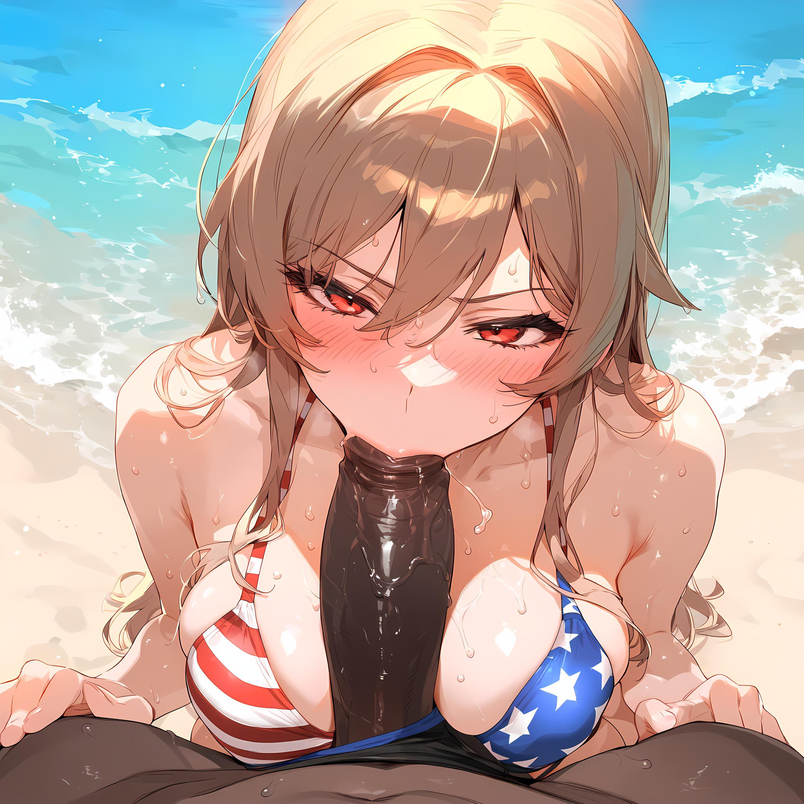 AI生成アニメ少女 - Furen：粉色の長髪、巨乳、多キャラクター 学生、ナース、メイド、ウサギ、体操服、レザー、透明な裸エプロン、開脚誘惑 75P