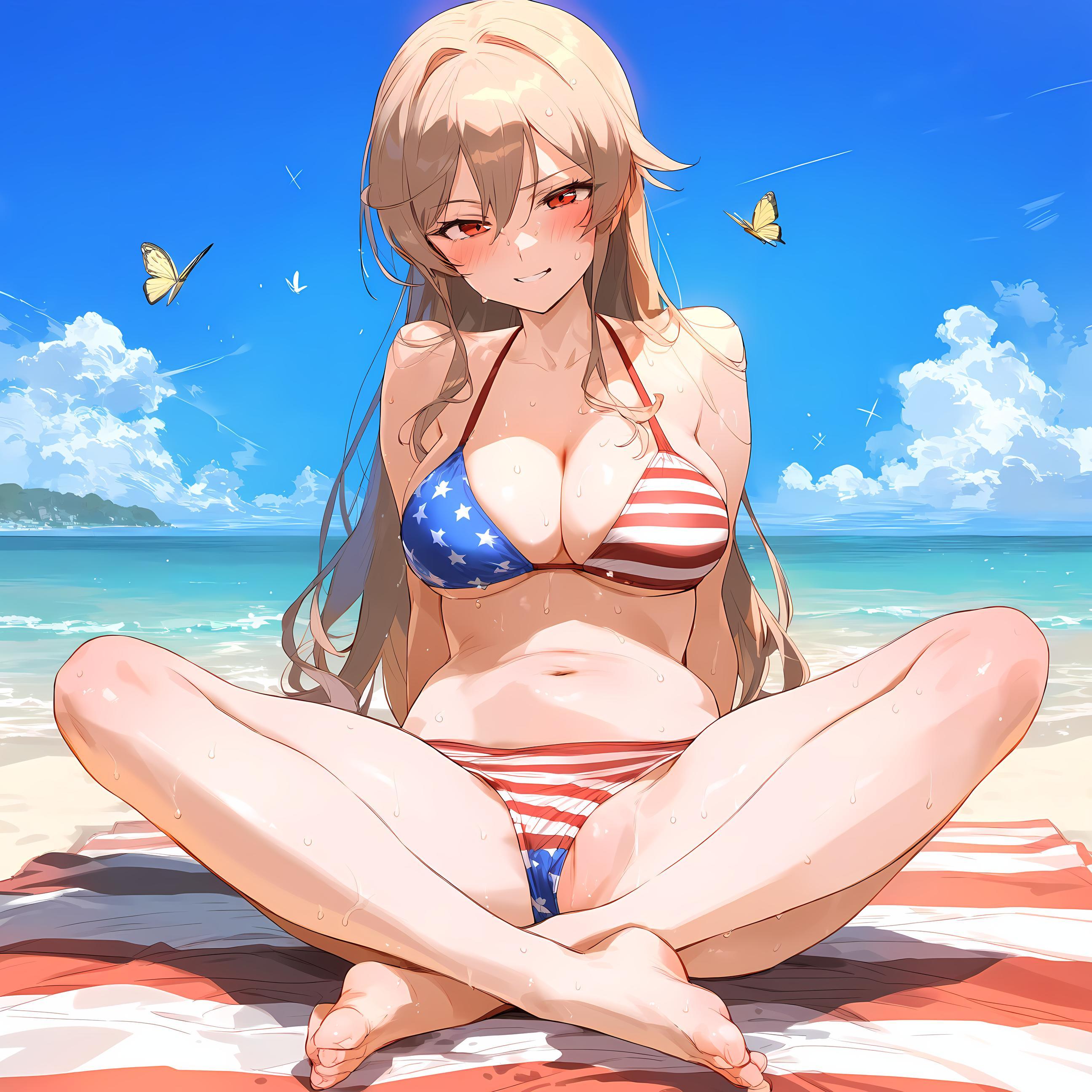 AI生成アニメ少女 - Furen：粉色の長髪、巨乳、多キャラクター 学生、ナース、メイド、ウサギ、体操服、レザー、透明な裸エプロン、開脚誘惑 75P