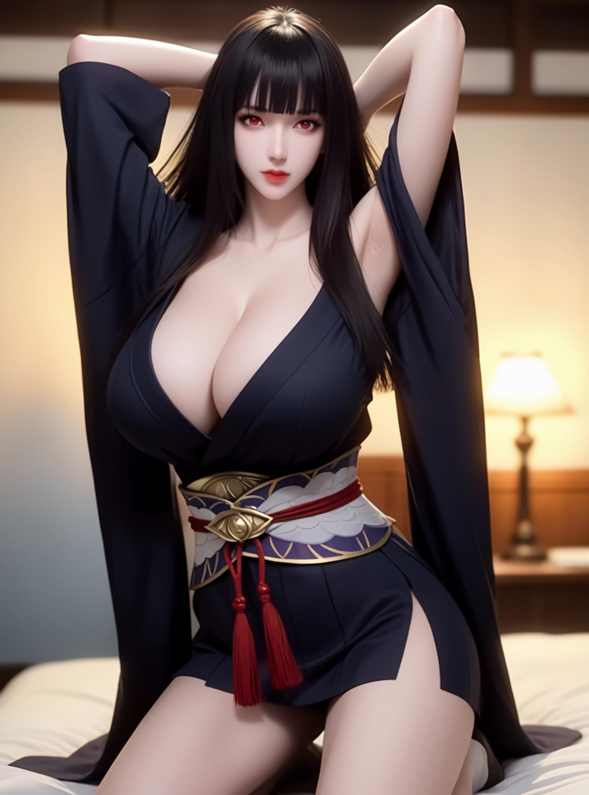 Cô Gái Anime Tạo Bởi AI - Glass: Tóc Đen Ngắn, Ngực Lớn, Nhiều Nhân Vật, Sinh Viên Y Tế, Người Hầu, Trang Phục Thể Thao, Áo Da, Tạp Dề Trong Suốt, Quyến Rũ 83P