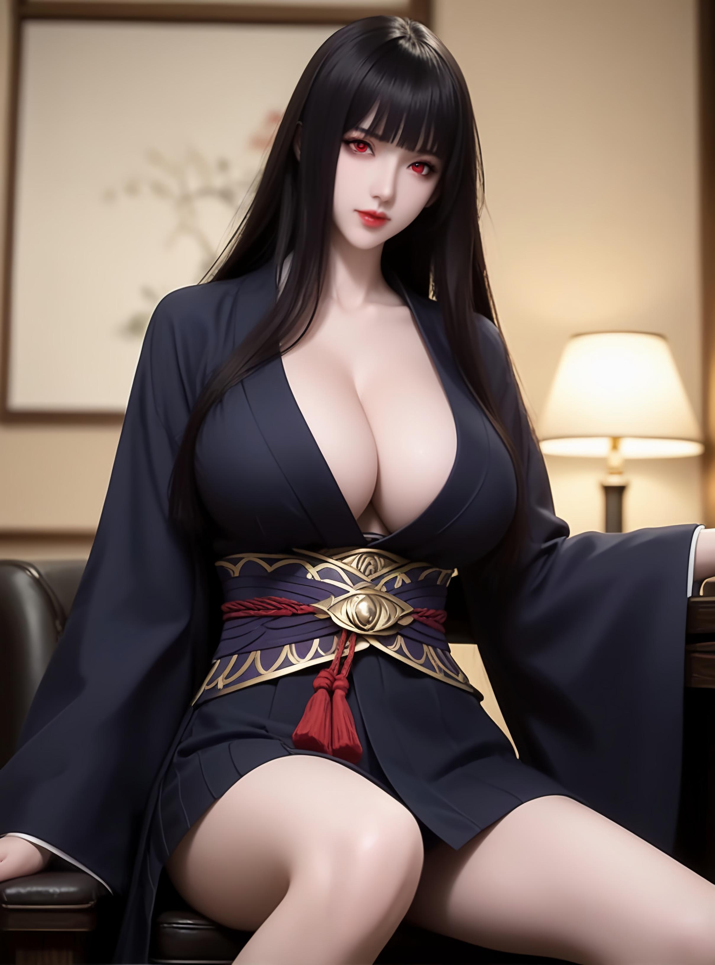 Cô Gái Anime Tạo Bởi AI - Glass: Tóc Đen Ngắn, Ngực Lớn, Nhiều Nhân Vật, Sinh Viên Y Tế, Người Hầu, Trang Phục Thể Thao, Áo Da, Tạp Dề Trong Suốt, Quyến Rũ 83P