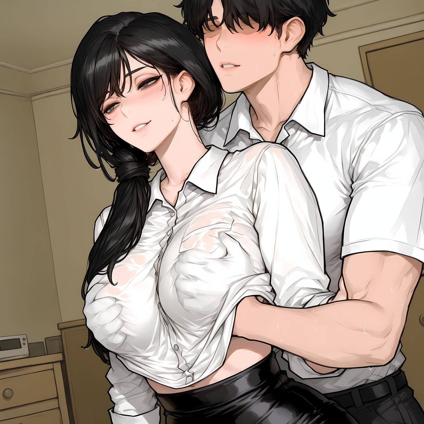 Cô Gái Anime Tạo Ra Bằng AI - Harue Shigima: Tóc Ngắn Hồng, Ngực Lớn, Nhiều Nhân Vật, Sinh Viên Y Tế, Người Hầu, Thỏ, Trang Phục Tập Gym, Da Mỏng, Áo Khoác Trong Suốt, Khêu Gợi 54P