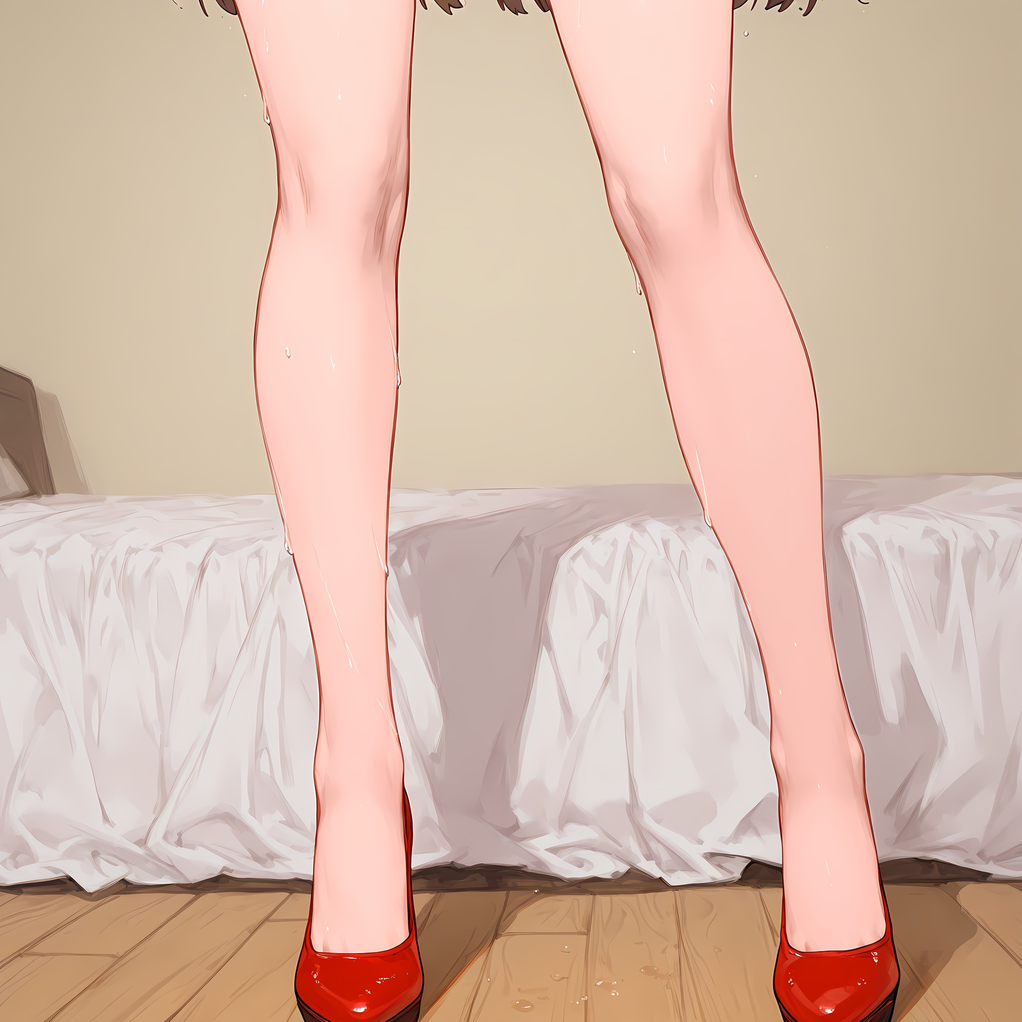 Cô Gái Anime Tạo Bởi AI - Katou Megumi: 加藤惠棕色长发巨乳多角色 学生护士女仆兔郎体操服皮衣透明裸围裙 眼镜普通女主诱惑 67P