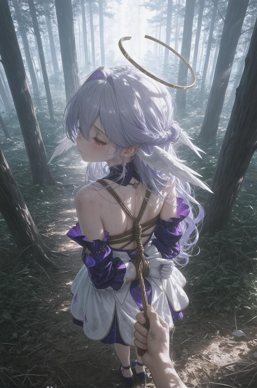 AI生成動漫女孩 - Robin：濕身白虎露穴撩人姿勢性感誘惑 152P