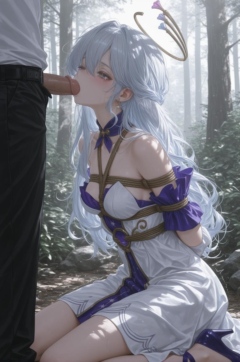 AI生成動漫女孩 - Robin：濕身白虎露穴撩人姿勢性感誘惑 152P