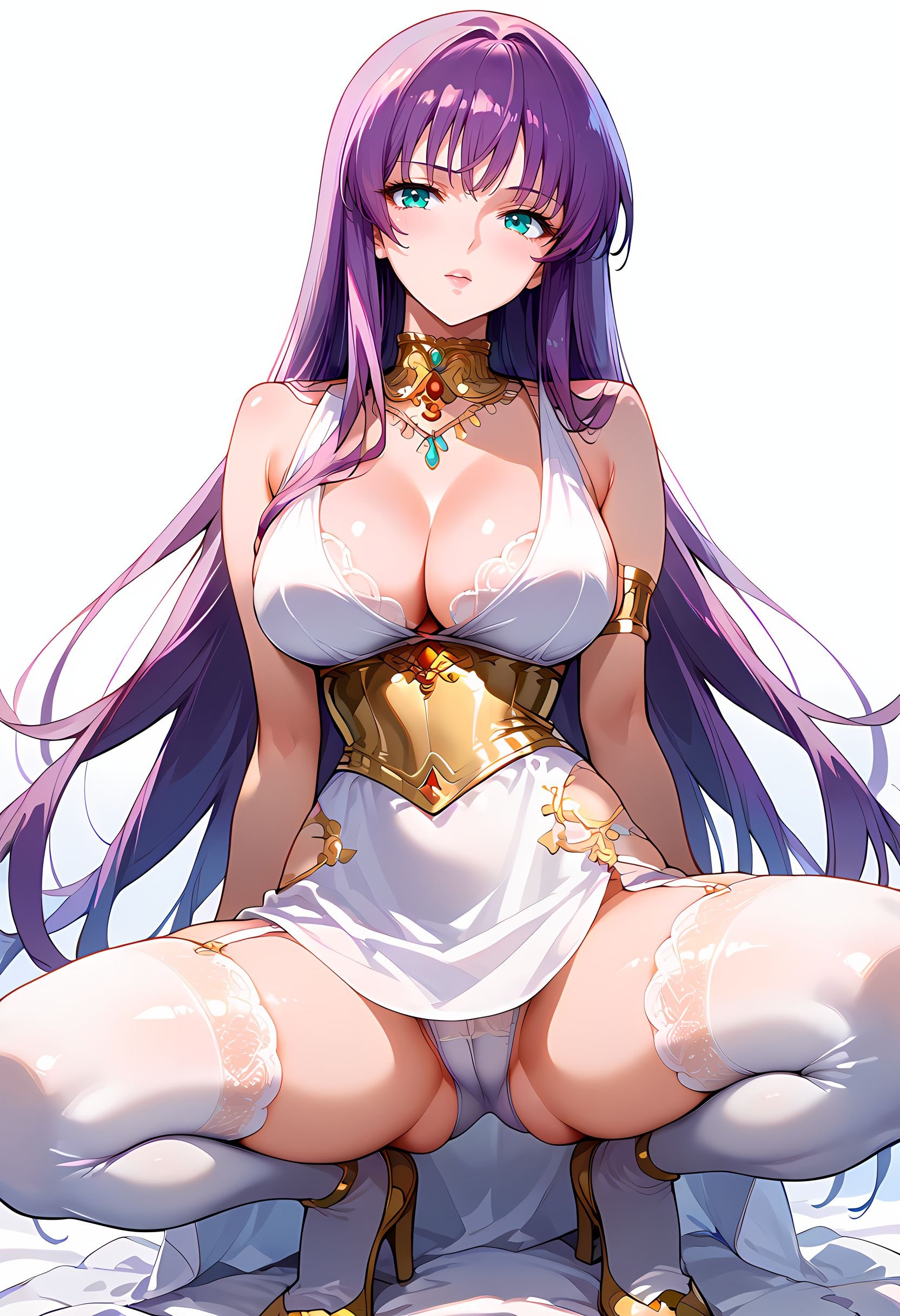 AI生成アニメ少女 - YuiFantasy：多キャラ美胸完璧カーブ 蕾絲下着の魅惑ポーズ 291P