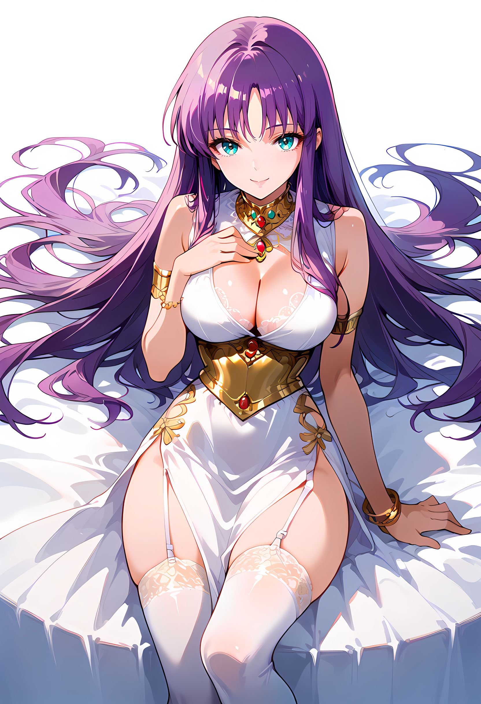 AI生成アニメ少女 - YuiFantasy：多キャラ美胸完璧カーブ 蕾絲下着の魅惑ポーズ 291P
