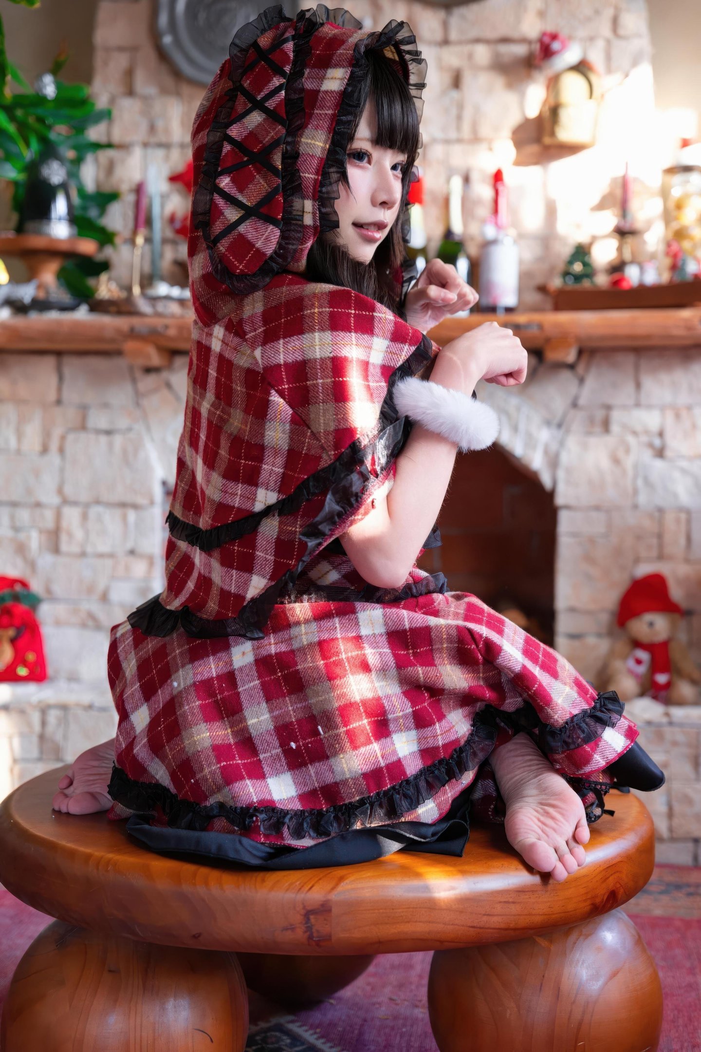 costume hóa trang] Shimizu Nagi - Giáng Sinh·Ngày và Đêm: Chụp Ảnh Chủ Đề Giáng Sinh Với Hai Bối Cảnh Ngày và Đêm, Sự Chuyển Đổi Không Gian và Ánh Sáng Tạo Nên Cảm Nhận Khác Biệt, Tinh Thần Lễ Hội và Tính Cách Nhân Vật Hòa Quyện Hoàn Hảo 99P