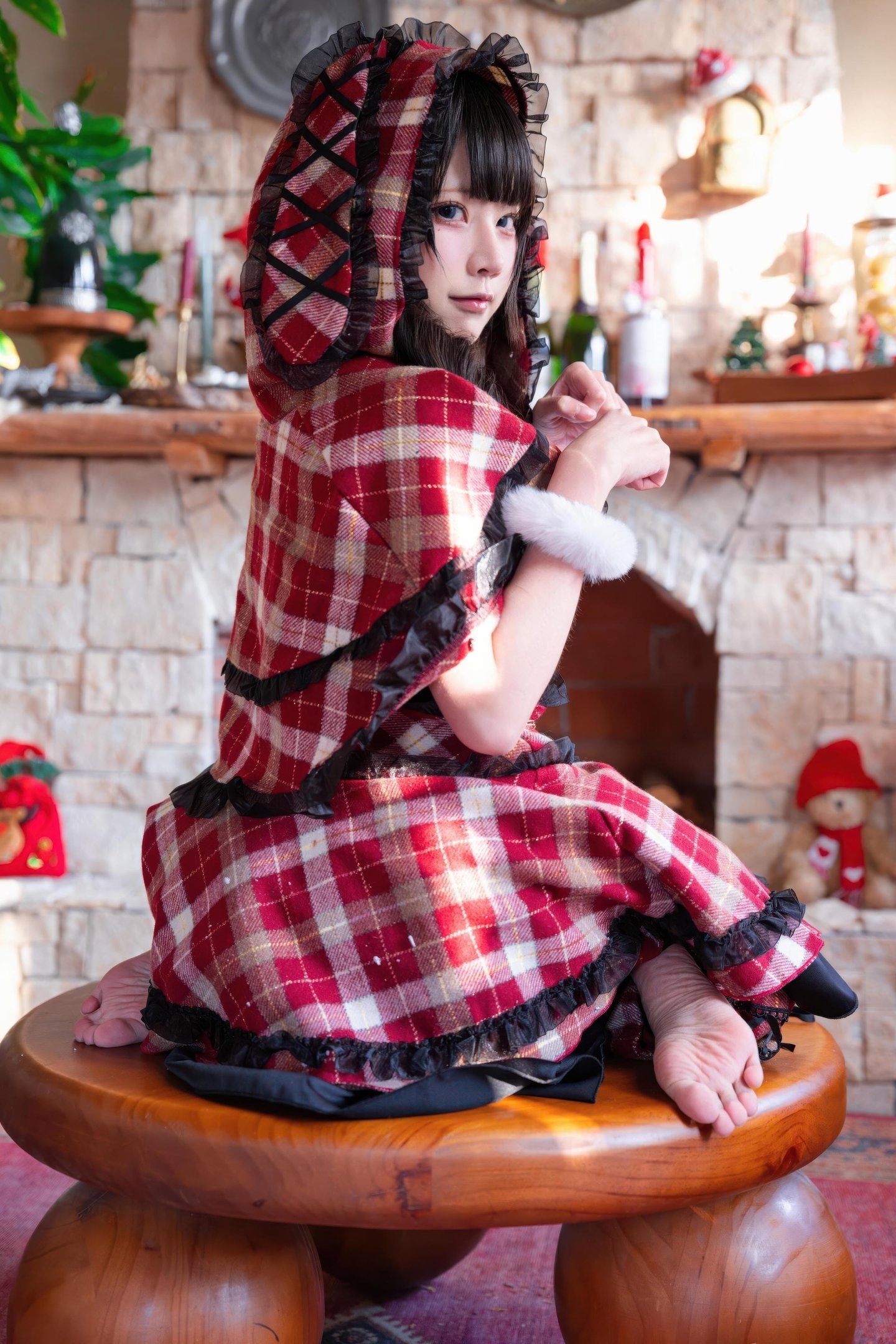 costume hóa trang] Shimizu Nagi - Giáng Sinh·Ngày và Đêm: Chụp Ảnh Chủ Đề Giáng Sinh Với Hai Bối Cảnh Ngày và Đêm, Sự Chuyển Đổi Không Gian và Ánh Sáng Tạo Nên Cảm Nhận Khác Biệt, Tinh Thần Lễ Hội và Tính Cách Nhân Vật Hòa Quyện Hoàn Hảo 99P