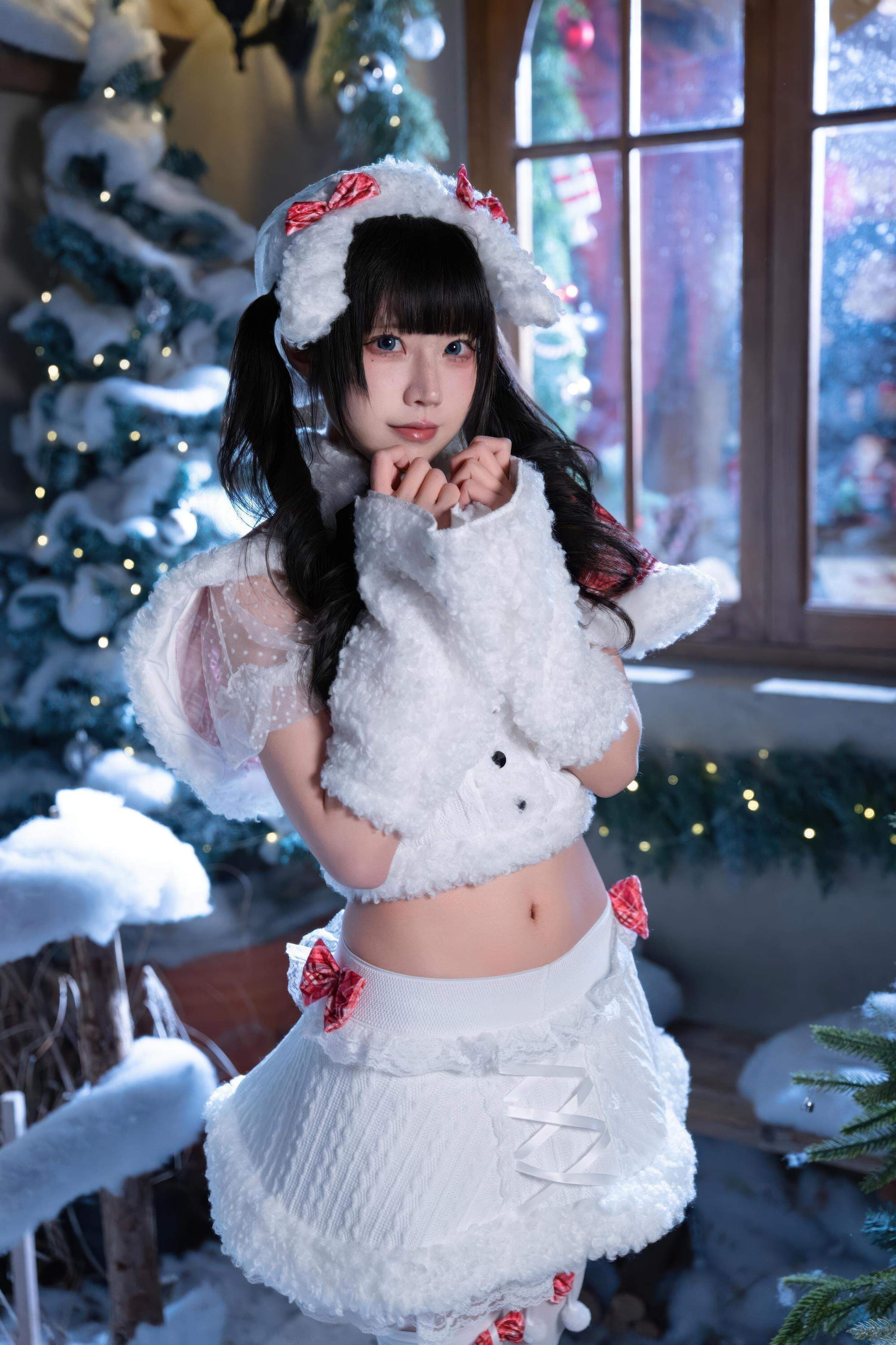 costume hóa trang] Shimizu Nagi - Giáng Sinh·Ngày và Đêm: Chụp Ảnh Chủ Đề Giáng Sinh Với Hai Bối Cảnh Ngày và Đêm, Sự Chuyển Đổi Không Gian và Ánh Sáng Tạo Nên Cảm Nhận Khác Biệt, Tinh Thần Lễ Hội và Tính Cách Nhân Vật Hòa Quyện Hoàn Hảo 99P