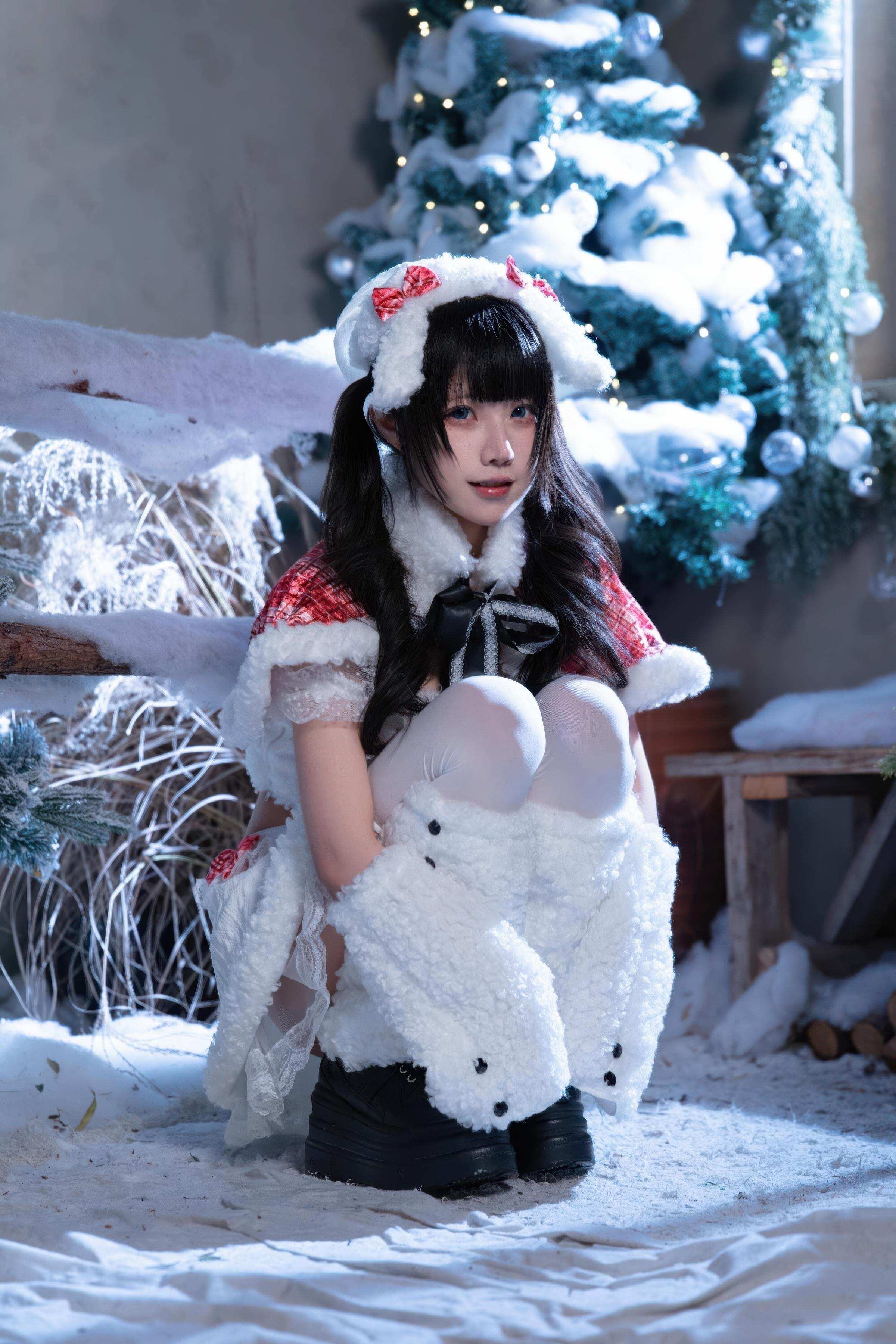 costume hóa trang] Shimizu Nagi - Giáng Sinh·Ngày và Đêm: Chụp Ảnh Chủ Đề Giáng Sinh Với Hai Bối Cảnh Ngày và Đêm, Sự Chuyển Đổi Không Gian và Ánh Sáng Tạo Nên Cảm Nhận Khác Biệt, Tinh Thần Lễ Hội và Tính Cách Nhân Vật Hòa Quyện Hoàn Hảo 99P