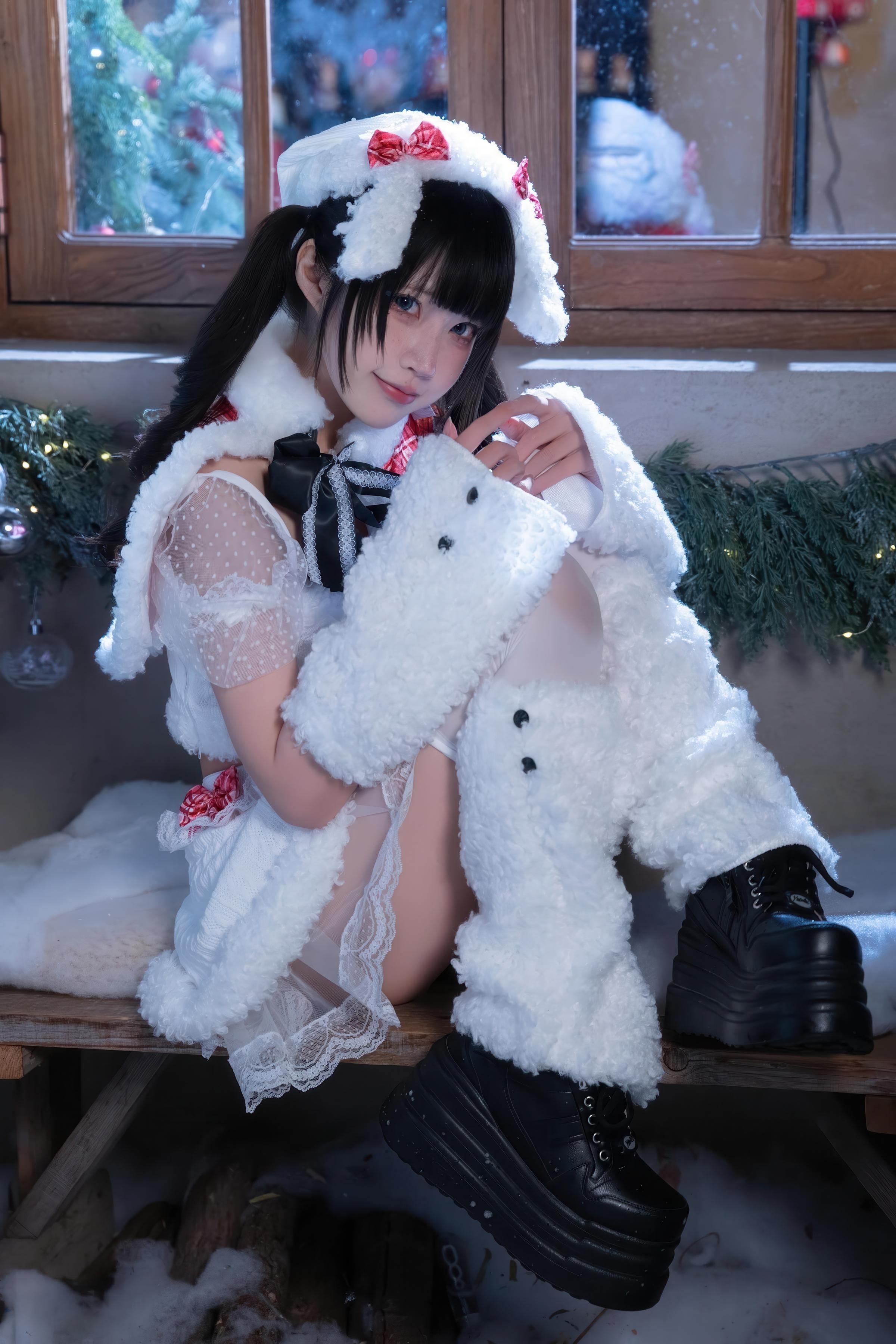 costume hóa trang] Shimizu Nagi - Giáng Sinh·Ngày và Đêm: Chụp Ảnh Chủ Đề Giáng Sinh Với Hai Bối Cảnh Ngày và Đêm, Sự Chuyển Đổi Không Gian và Ánh Sáng Tạo Nên Cảm Nhận Khác Biệt, Tinh Thần Lễ Hội và Tính Cách Nhân Vật Hòa Quyện Hoàn Hảo 99P