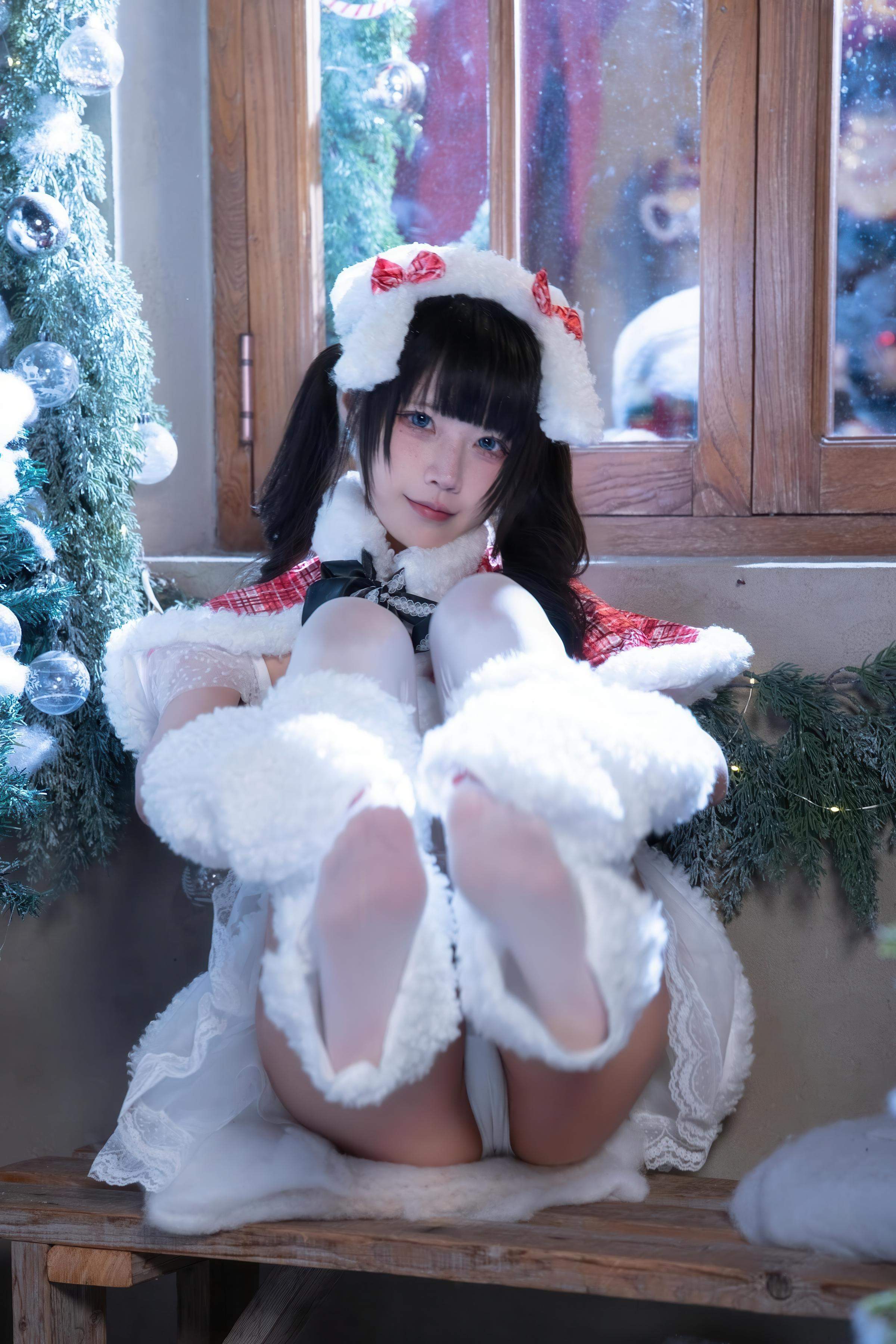 costume hóa trang] Shimizu Nagi - Giáng Sinh·Ngày và Đêm: Chụp Ảnh Chủ Đề Giáng Sinh Với Hai Bối Cảnh Ngày và Đêm, Sự Chuyển Đổi Không Gian và Ánh Sáng Tạo Nên Cảm Nhận Khác Biệt, Tinh Thần Lễ Hội và Tính Cách Nhân Vật Hòa Quyện Hoàn Hảo 99P