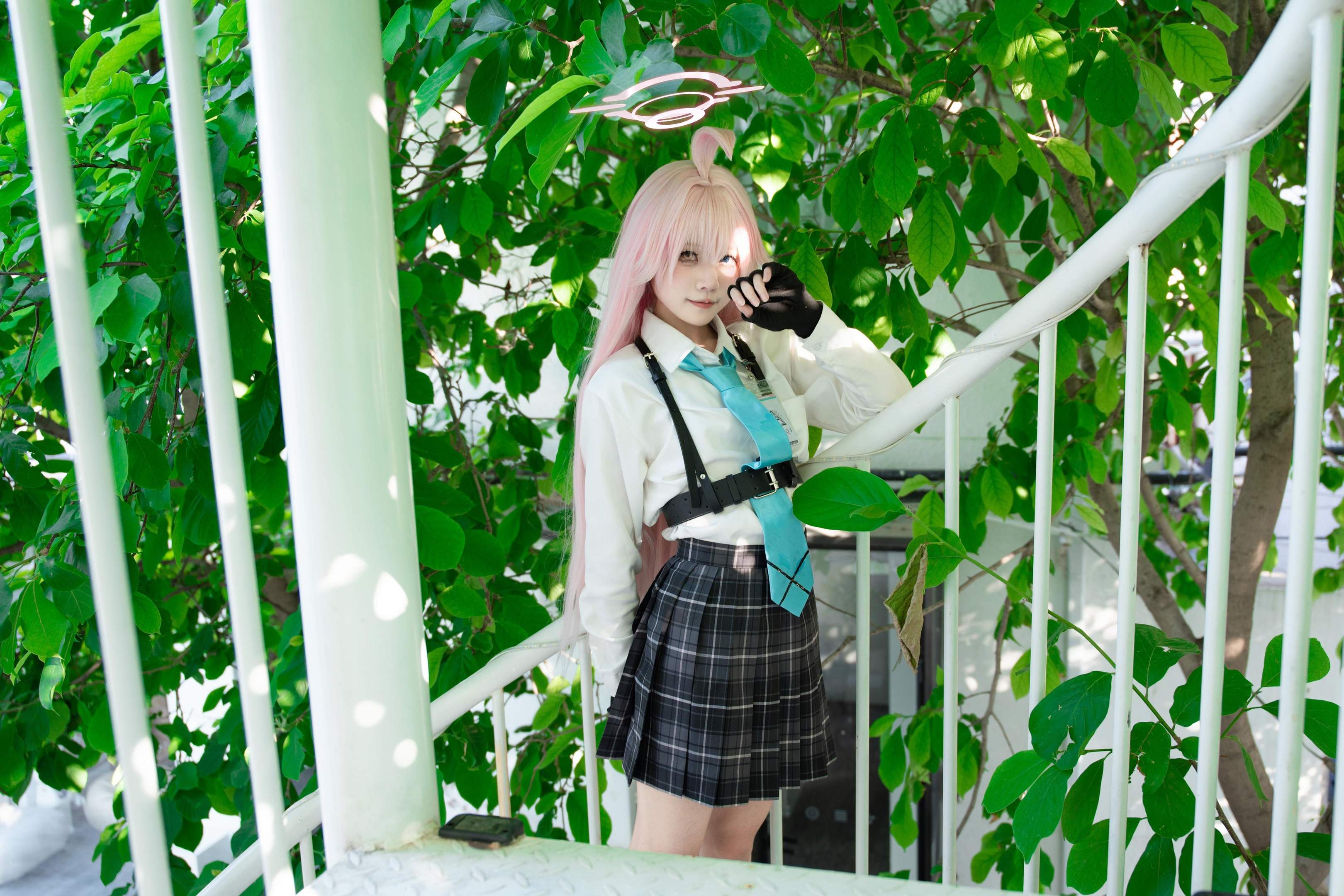 '[cosplay] 清水凪 - cos 小鸟游星野: Nữ sinh JK trong Đột Kích Xanh, chân dài quyến rũ, không chỉnh sửa 88P'