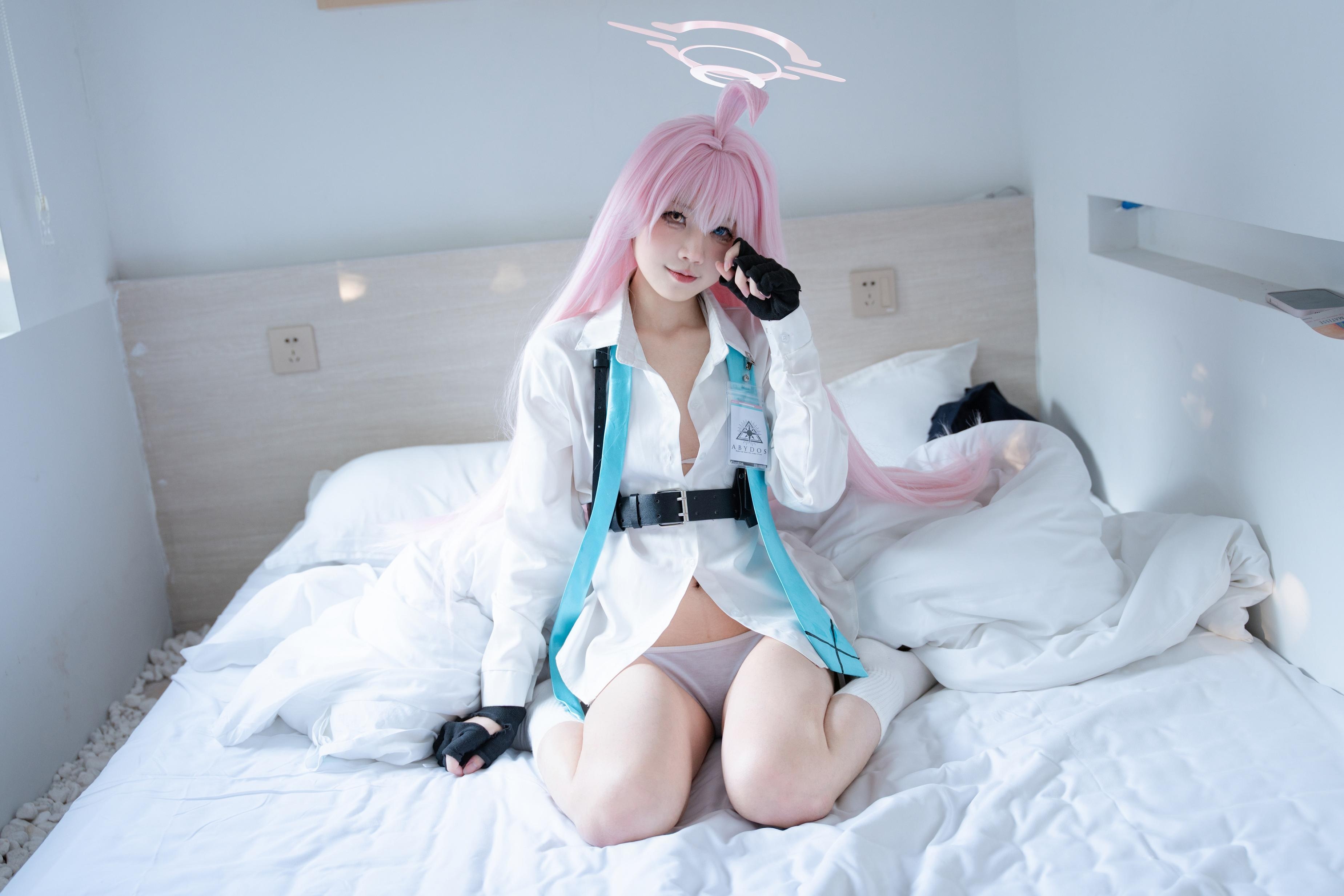 '[cosplay] 清水凪 - cos 小鸟游星野: Nữ sinh JK trong Đột Kích Xanh, chân dài quyến rũ, không chỉnh sửa 88P'