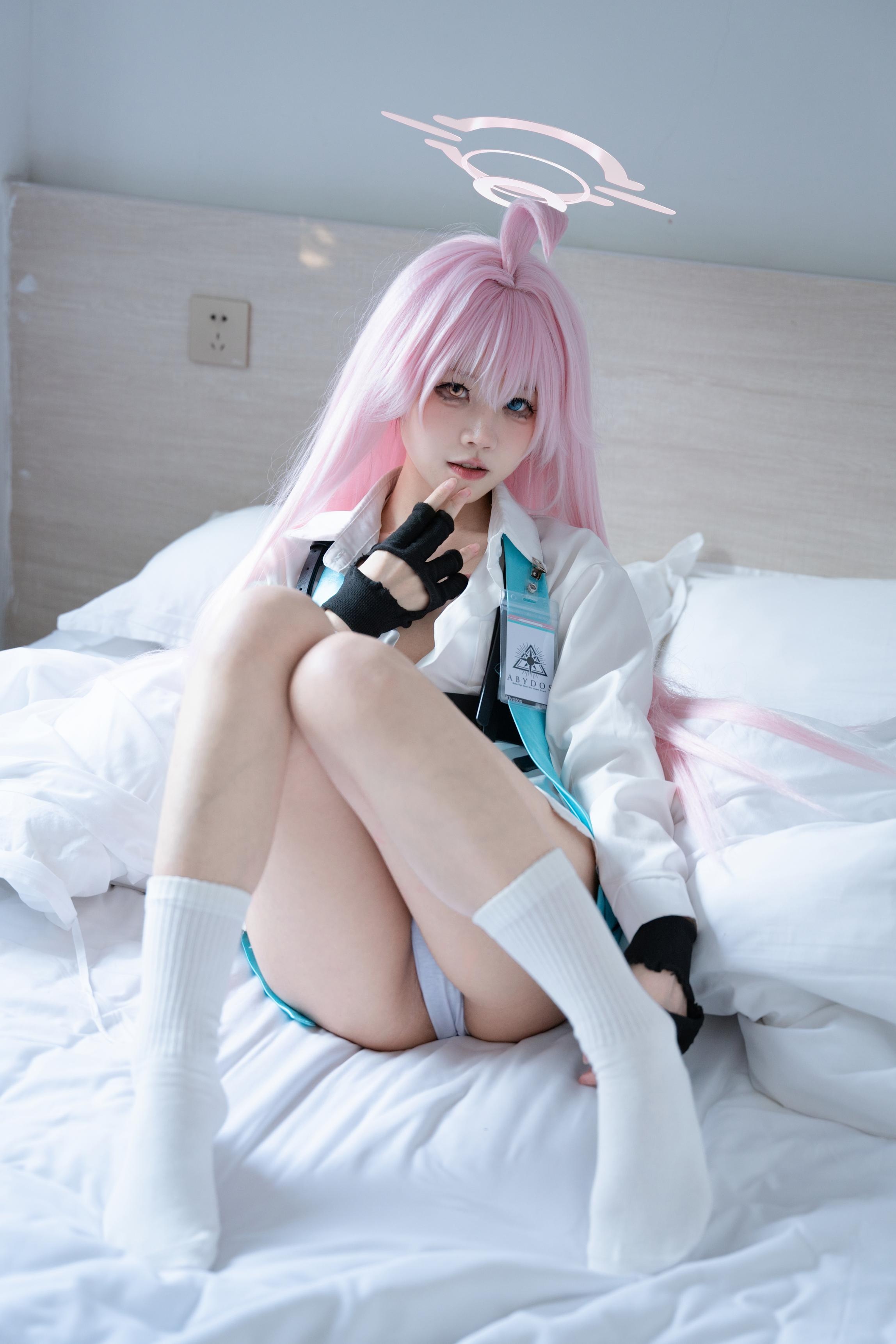 '[cosplay] 清水凪 - cos 小鸟游星野: Nữ sinh JK trong Đột Kích Xanh, chân dài quyến rũ, không chỉnh sửa 88P'
