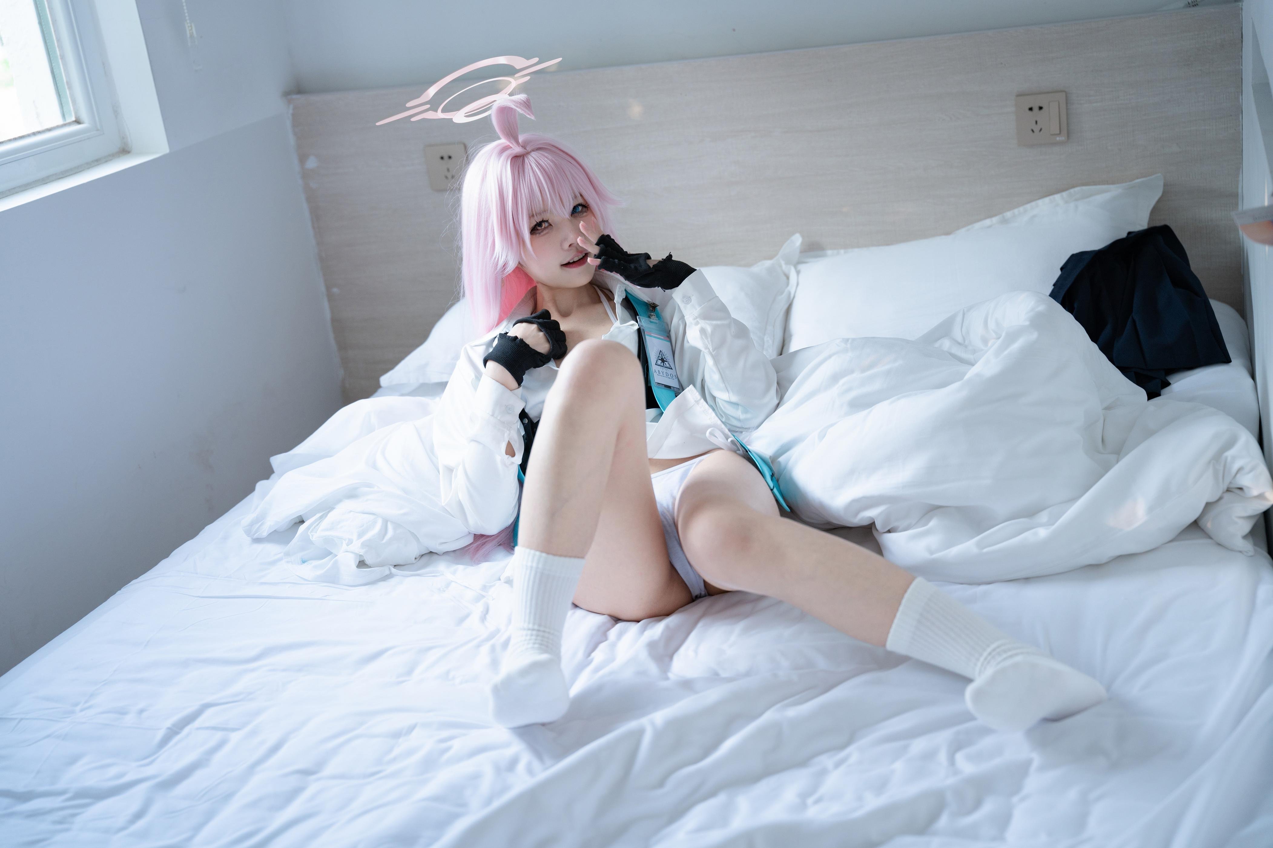 '[cosplay] 清水凪 - cos 小鸟游星野: Nữ sinh JK trong Đột Kích Xanh, chân dài quyến rũ, không chỉnh sửa 88P'