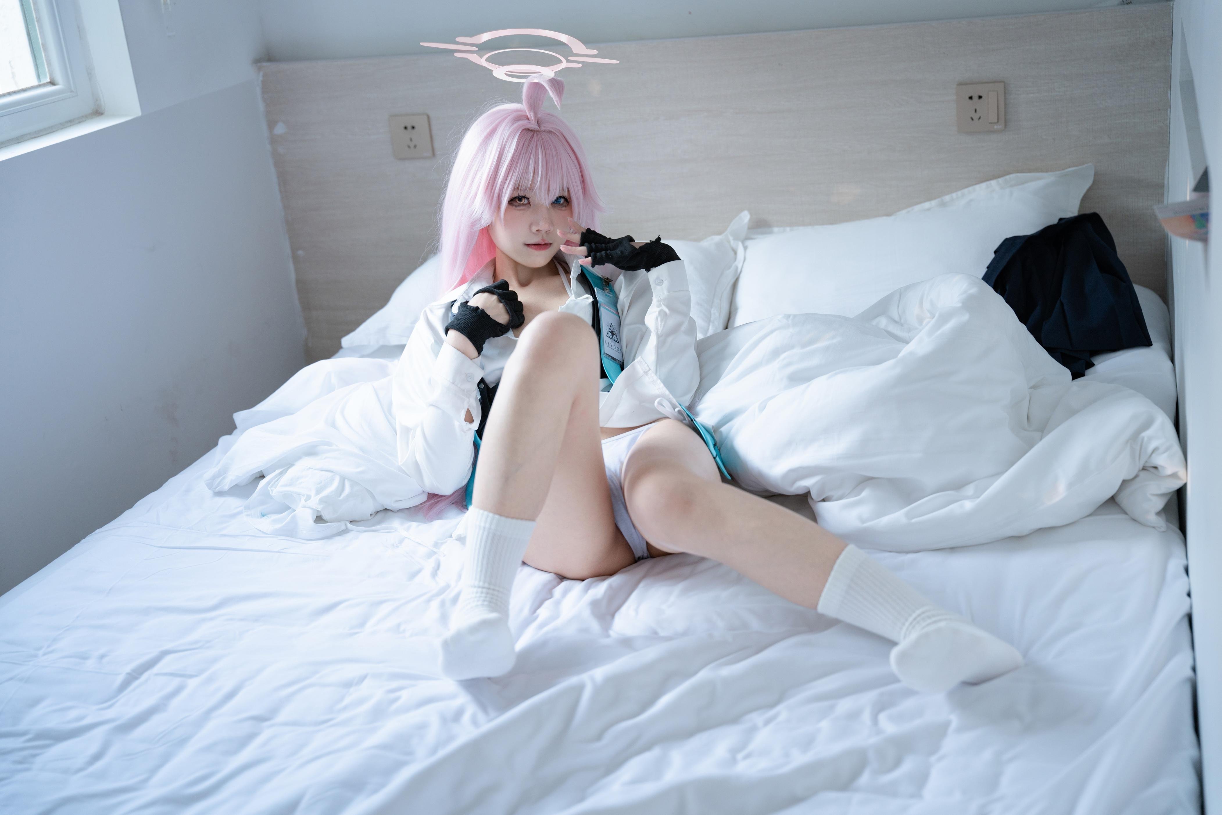'[cosplay] 清水凪 - cos 小鸟游星野: Nữ sinh JK trong Đột Kích Xanh, chân dài quyến rũ, không chỉnh sửa 88P'