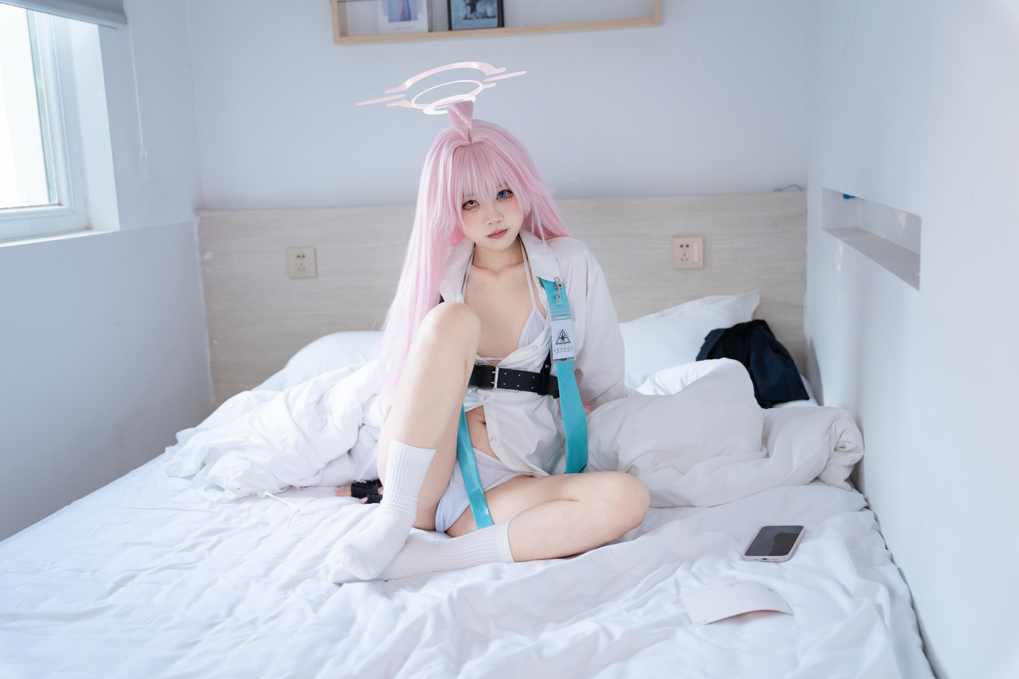 '[cosplay] 清水凪 - cos 小鸟游星野: Nữ sinh JK trong Đột Kích Xanh, chân dài quyến rũ, không chỉnh sửa 88P'
