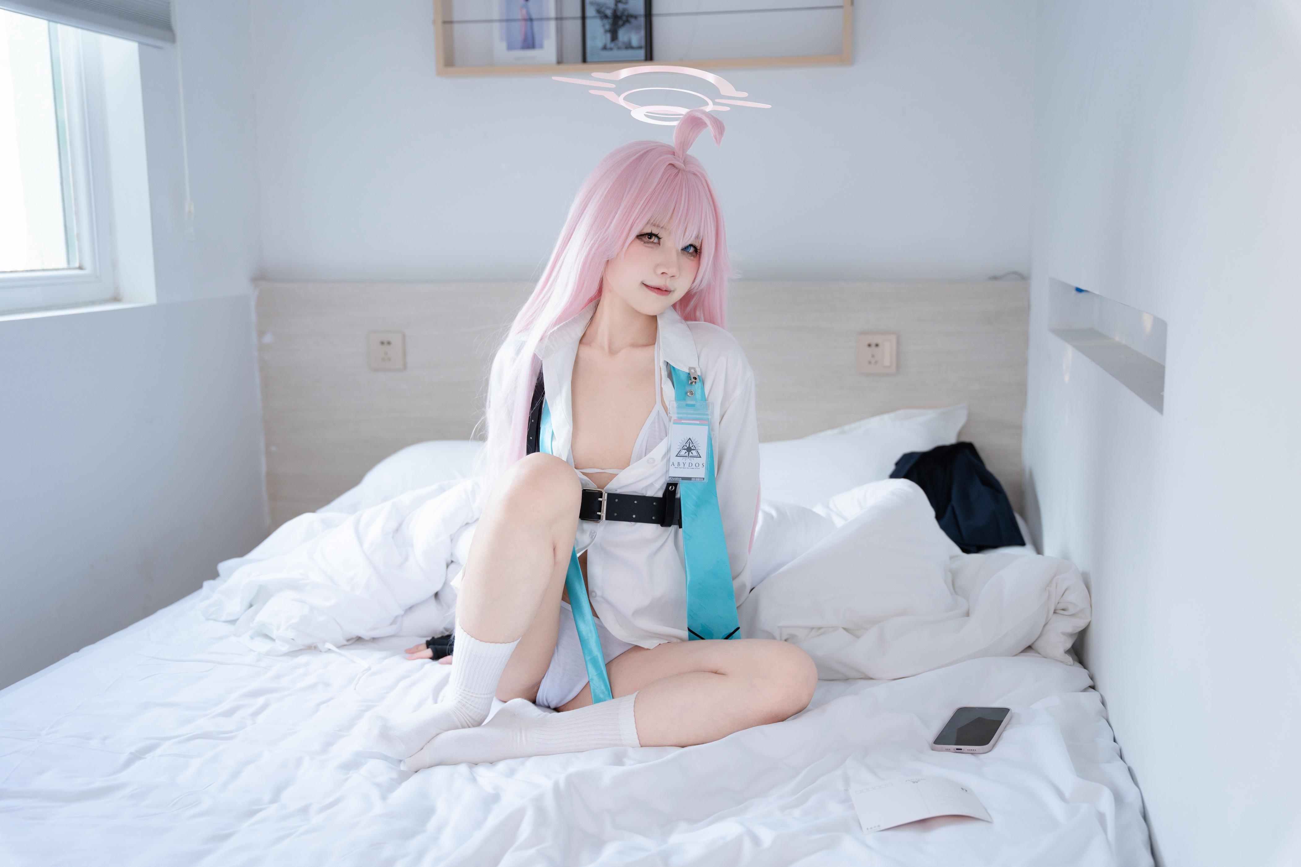 '[cosplay] 清水凪 - cos 小鸟游星野: Nữ sinh JK trong Đột Kích Xanh, chân dài quyến rũ, không chỉnh sửa 88P'