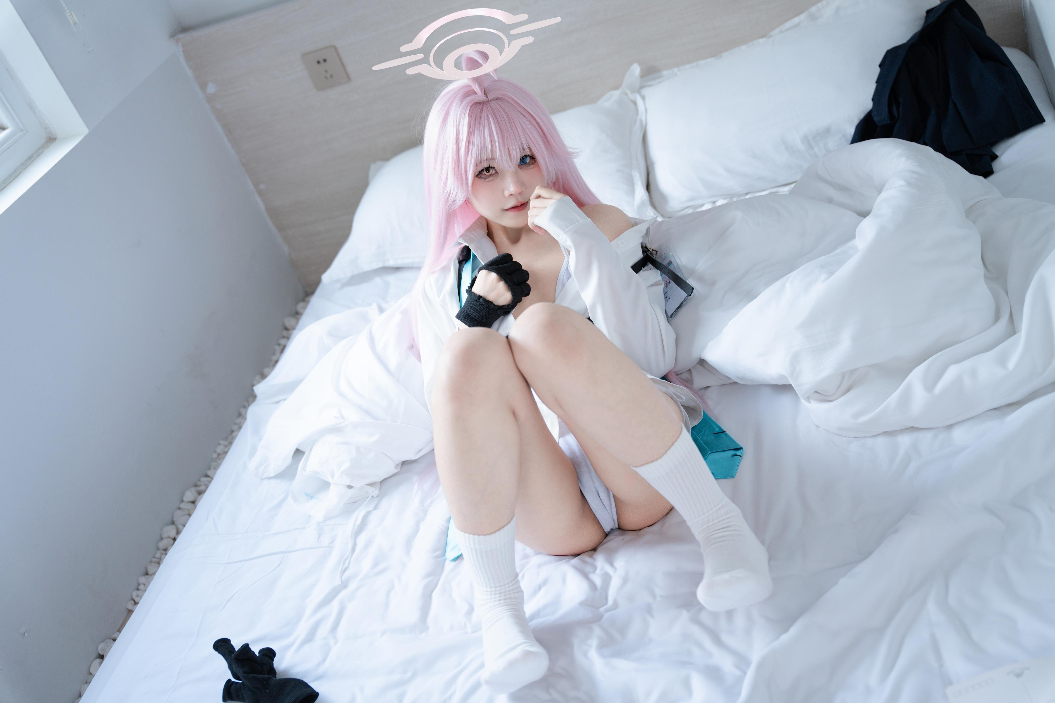 '[cosplay] 清水凪 - cos 小鸟游星野: Nữ sinh JK trong Đột Kích Xanh, chân dài quyến rũ, không chỉnh sửa 88P'