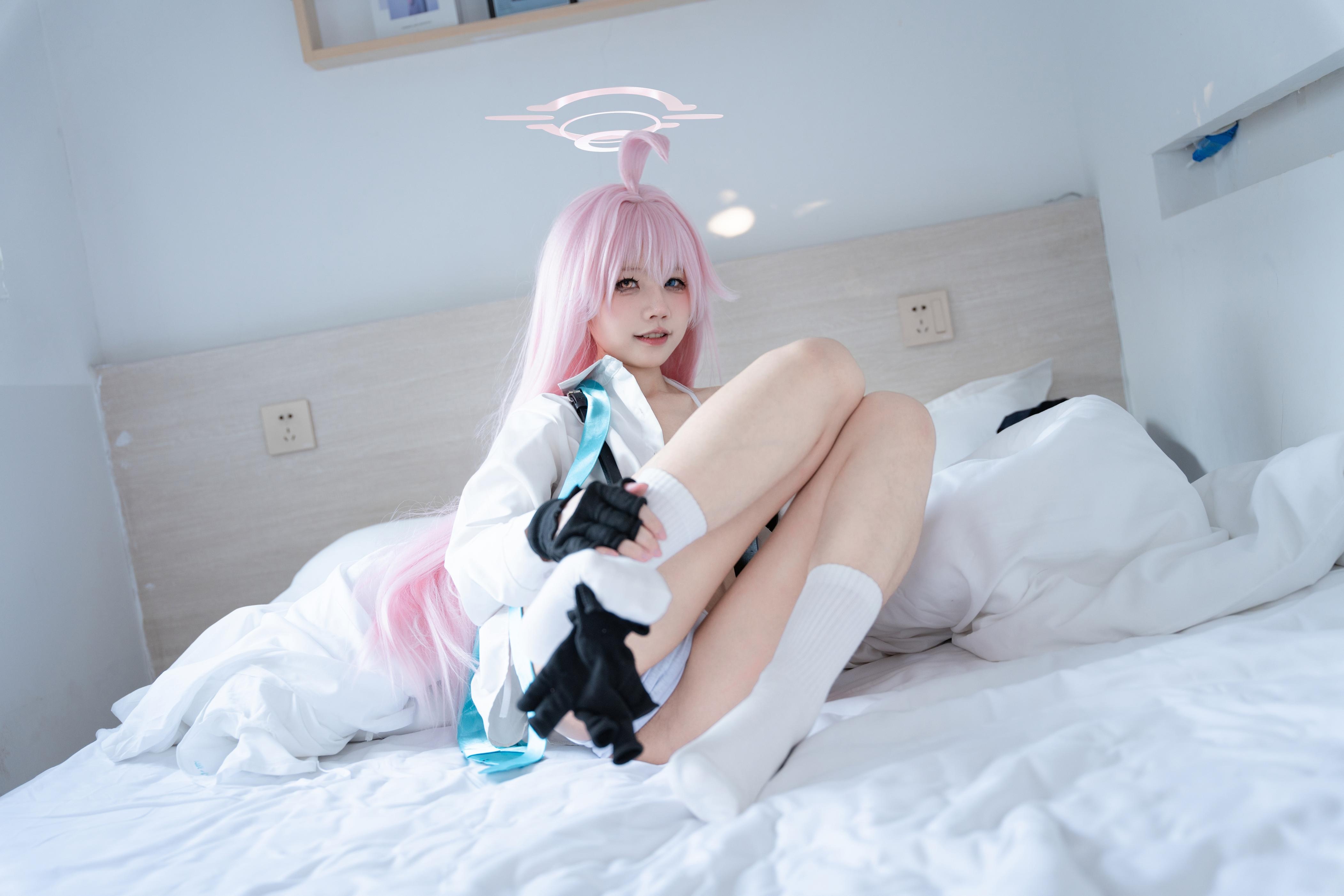 '[cosplay] 清水凪 - cos 小鸟游星野: Nữ sinh JK trong Đột Kích Xanh, chân dài quyến rũ, không chỉnh sửa 88P'