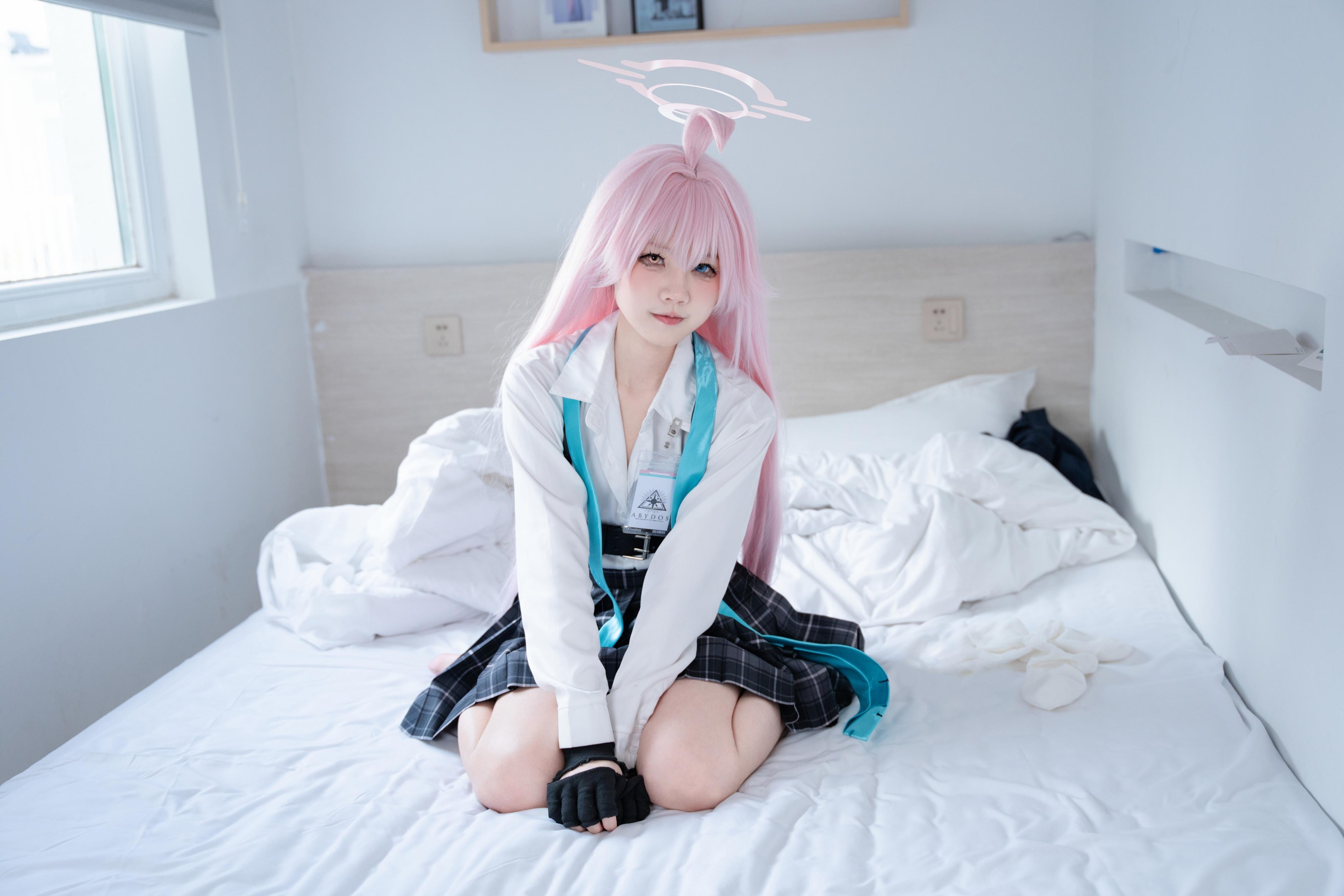'[cosplay] 清水凪 - cos 小鸟游星野: Nữ sinh JK trong Đột Kích Xanh, chân dài quyến rũ, không chỉnh sửa 88P'