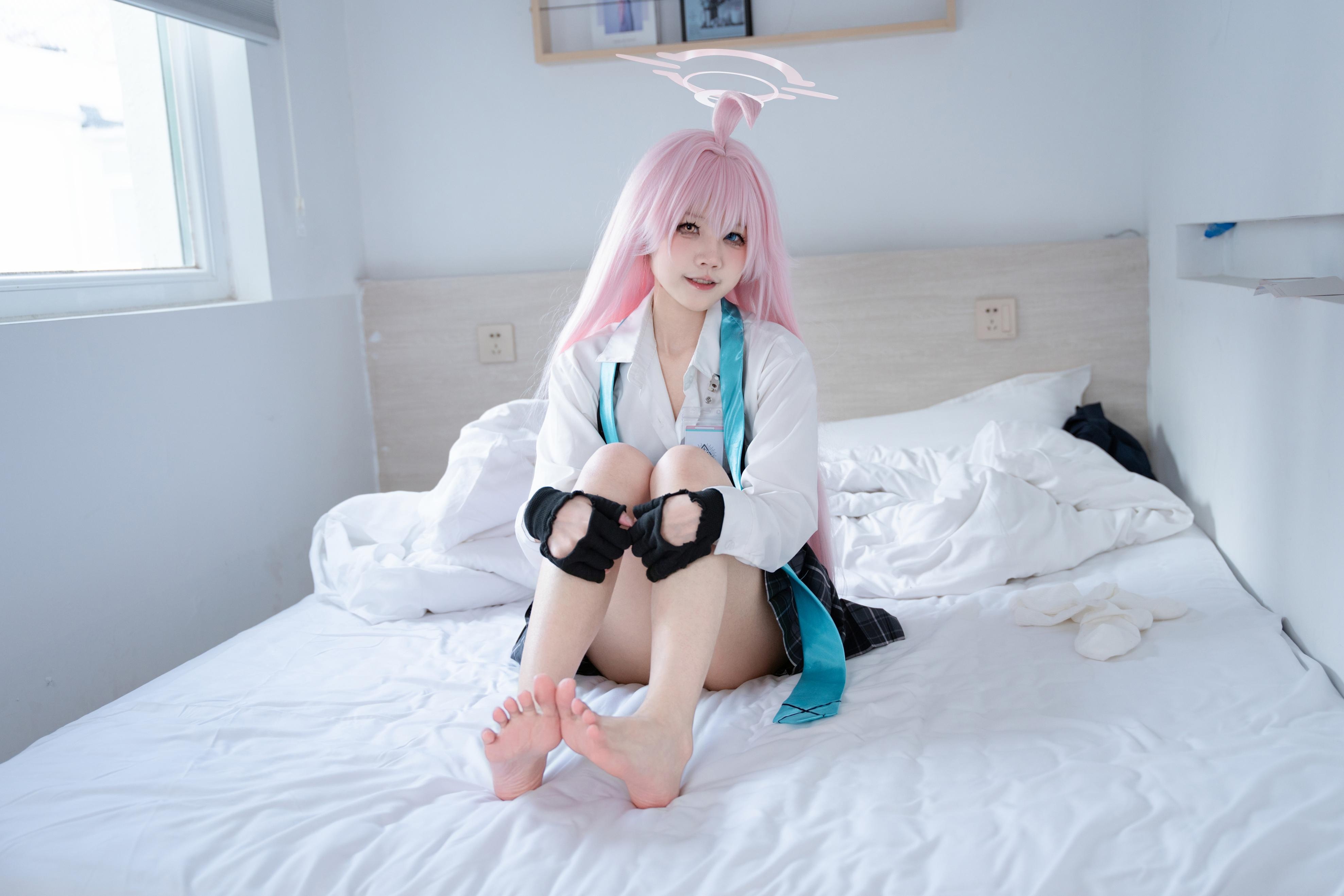 '[cosplay] 清水凪 - cos 小鸟游星野: Nữ sinh JK trong Đột Kích Xanh, chân dài quyến rũ, không chỉnh sửa 88P'