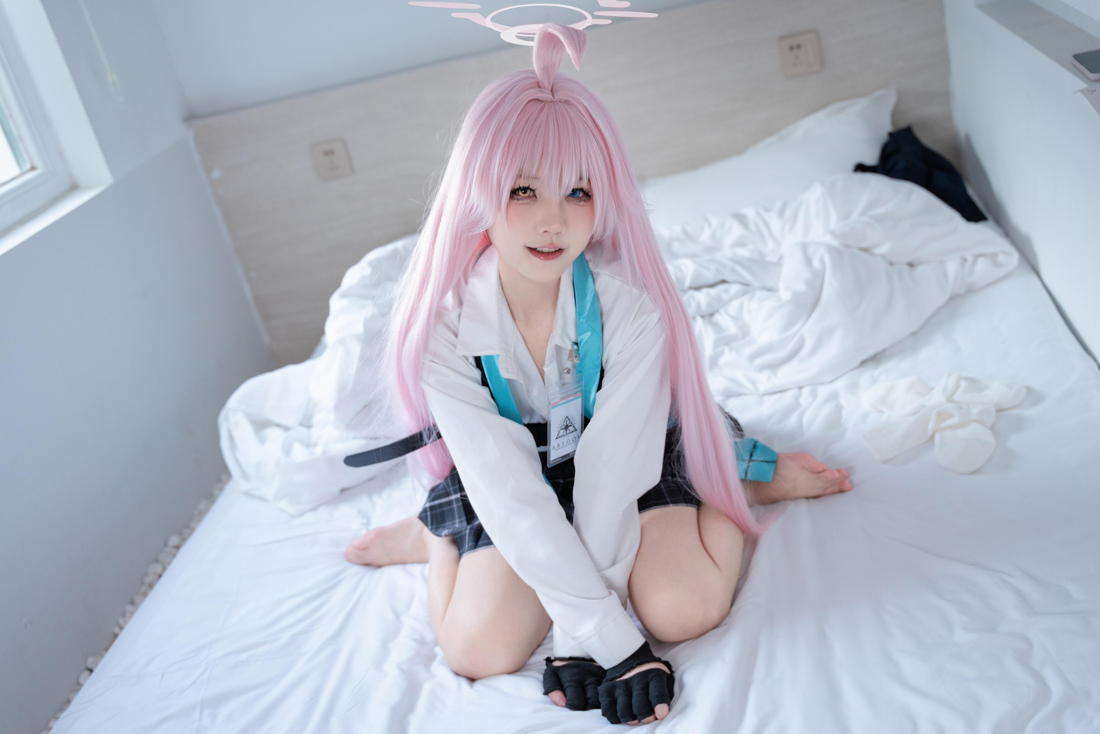 '[cosplay] 清水凪 - cos 小鸟游星野: Nữ sinh JK trong Đột Kích Xanh, chân dài quyến rũ, không chỉnh sửa 88P'