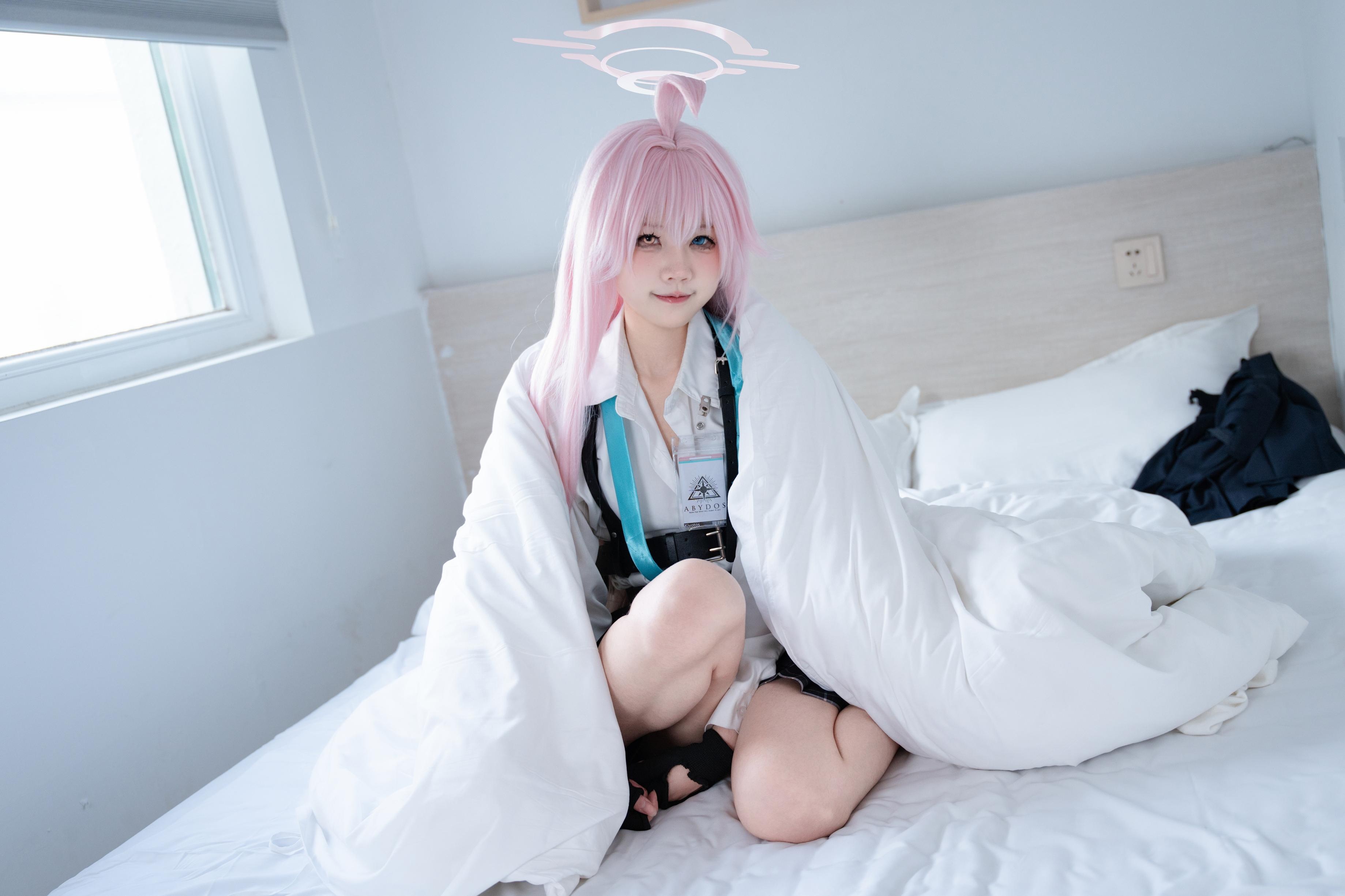 【コスプレ】清水凪 - コス 小鳥遊星野：リアルな碧蓝档案JK少女 制服破れ美脚玉足 極上セクシー無修正 88P
