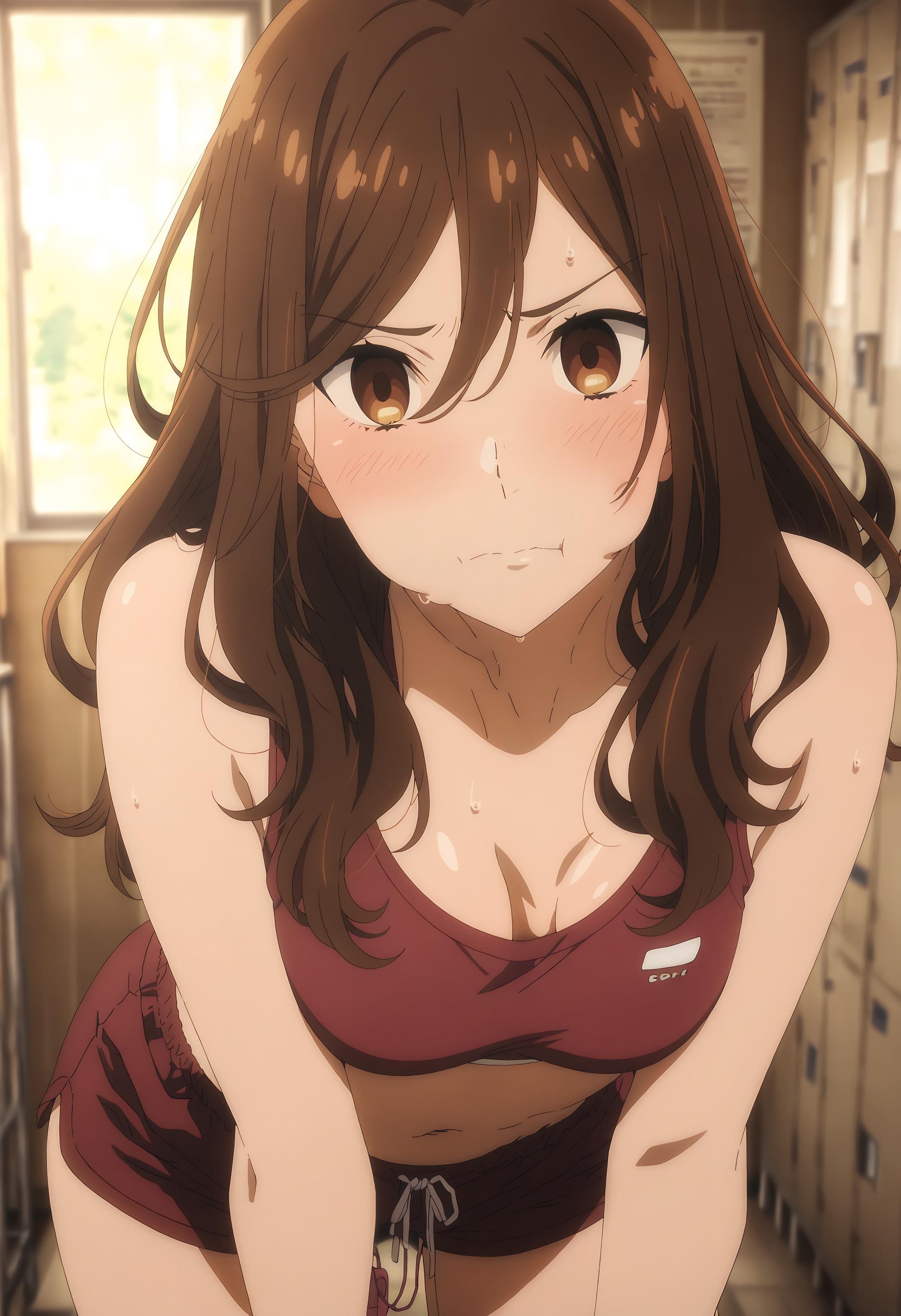 Cô Gái Anime Tạo Bởi AI - 堀京子: 堀与宫村清纯少女, Dáng Vóc Hoàn Hảo Với Nét Quyến Rũ 56P