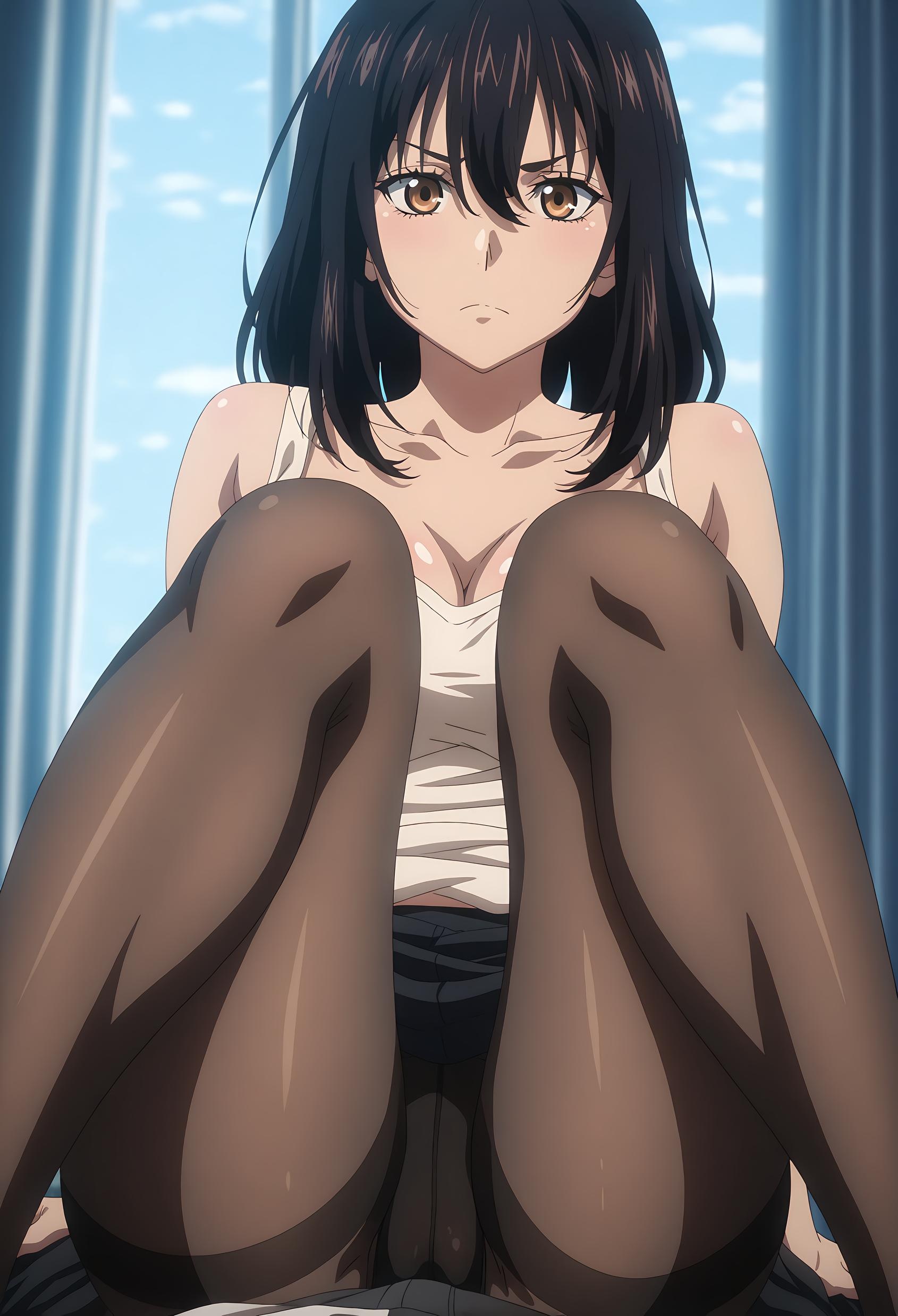 AI生成アニメ少女 - 姫柊雪菜：噬血狂襲白虎少女 魅惑の低胸装 102P