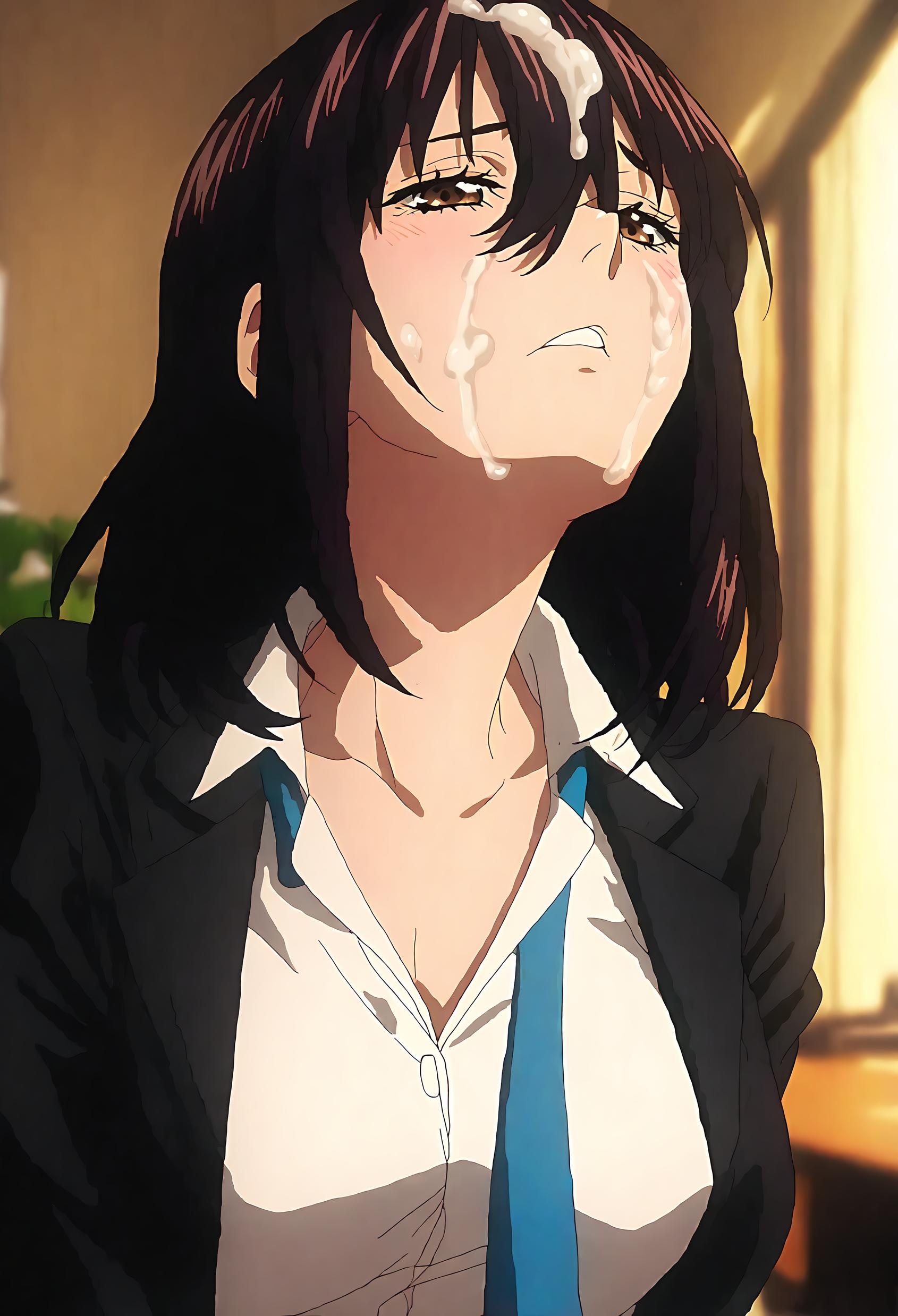Cô Gái Anime Tạo Bởi AI - 姬柊雪菜: 噬血狂袭 Bạch Hổ Nữ Sinh Với Trang Phục Khiêu Gợi 102P